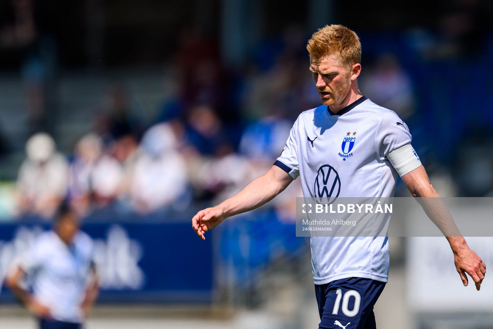 Malmö FFs Anders Christiansen deppar