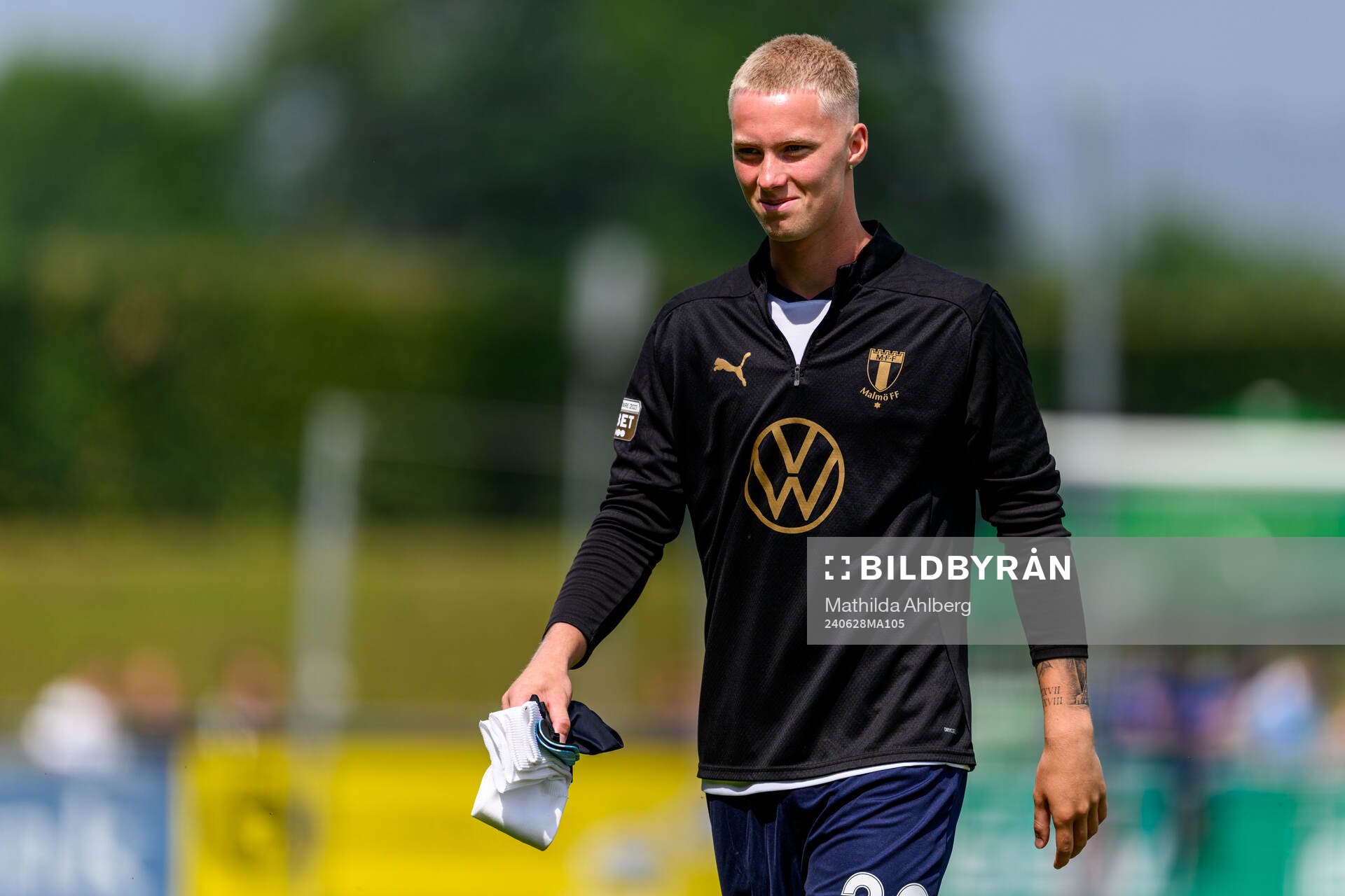 Malmö FFs Daniel Gudjohnsen