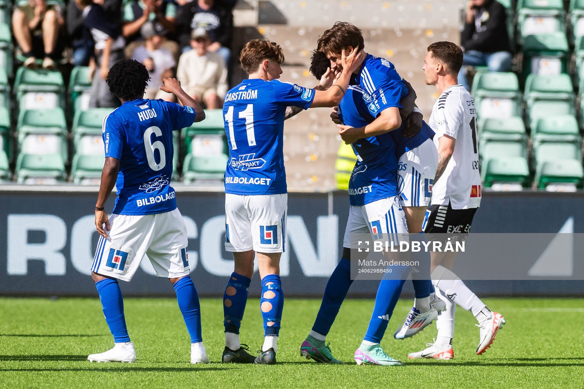 GIF Sundsvalls Johan Bengtsson jublar