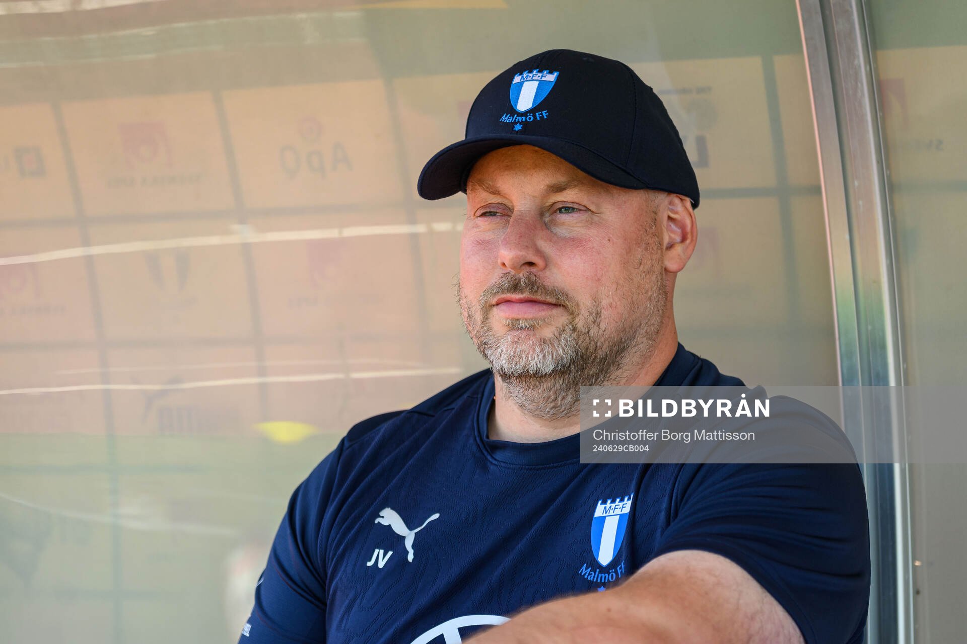 Malmö FFs tränare Jonas Valfridsson