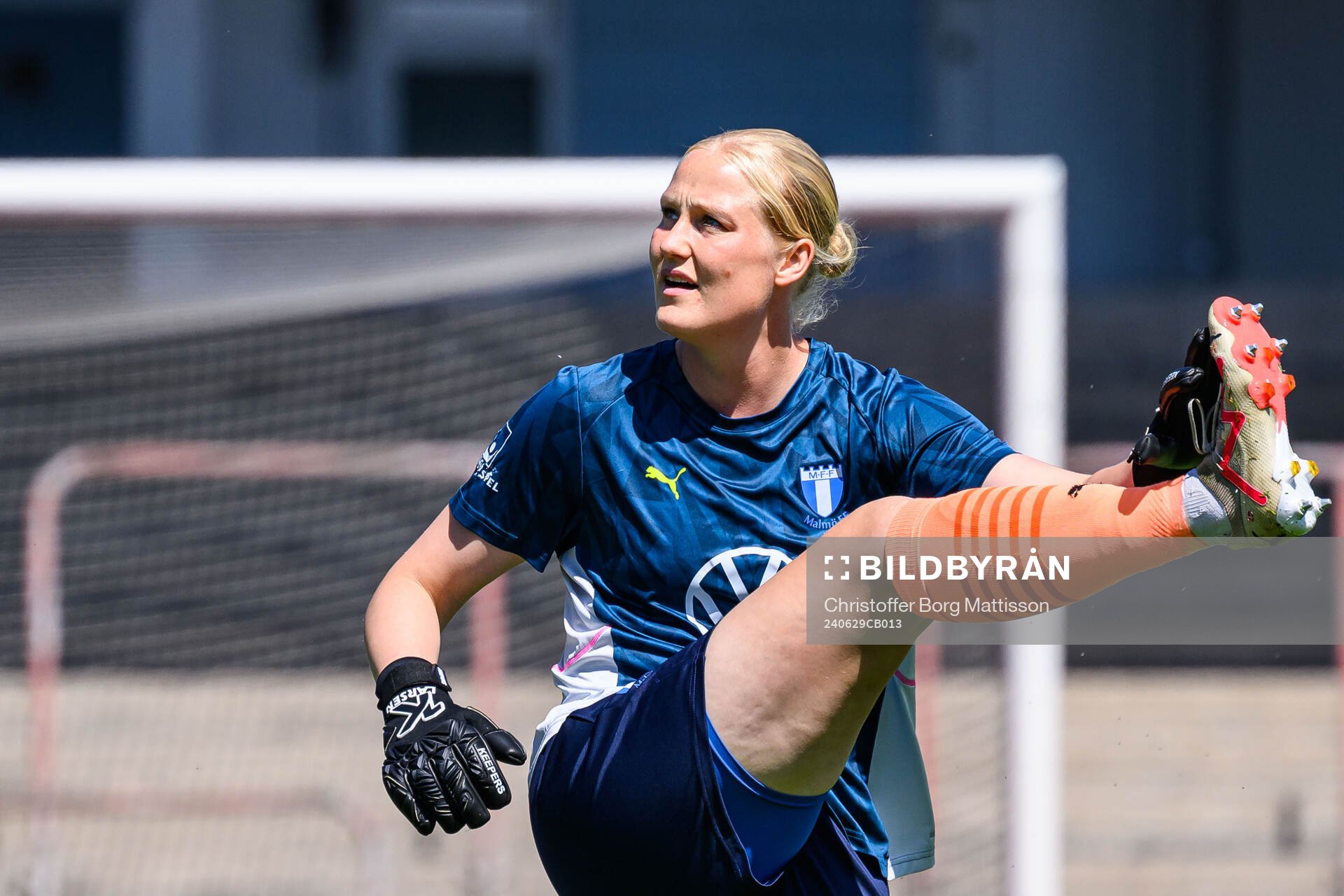 Malmö FFs målvakt Kathrine Østergaard Larsen