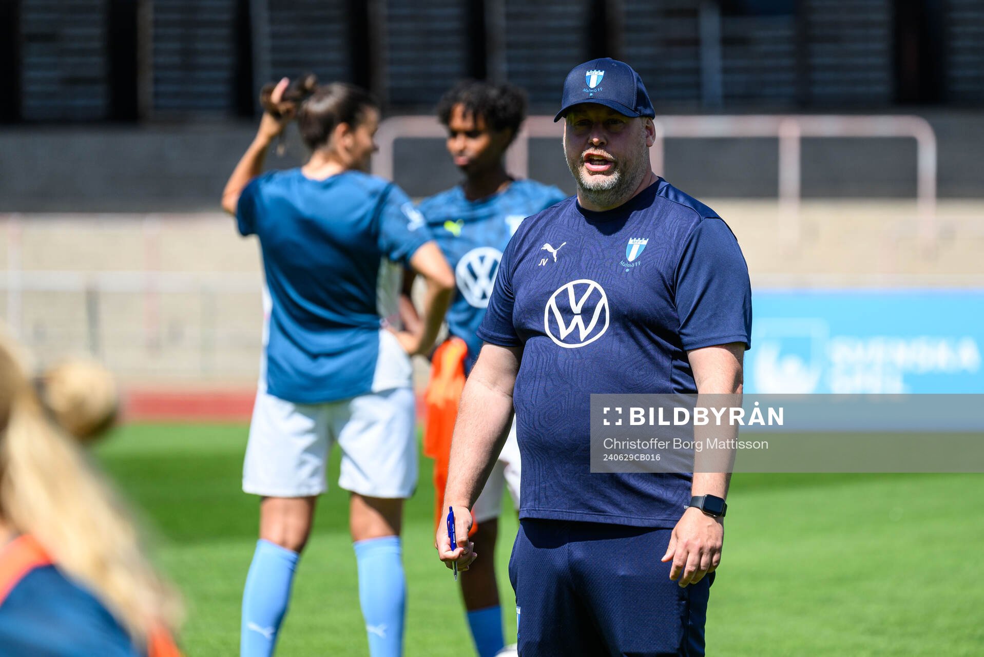 Malmö FFs tränare Jonas Valfridsson
