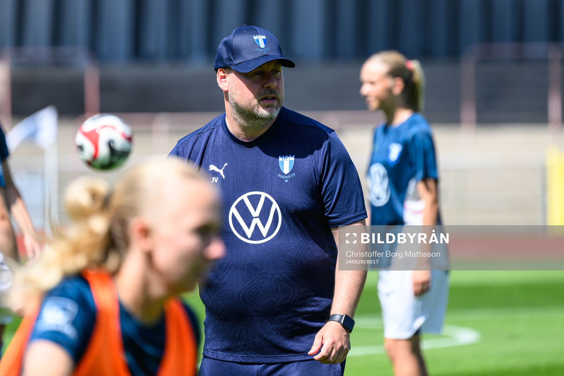 Malmö FFs tränare Jonas Valfridsson