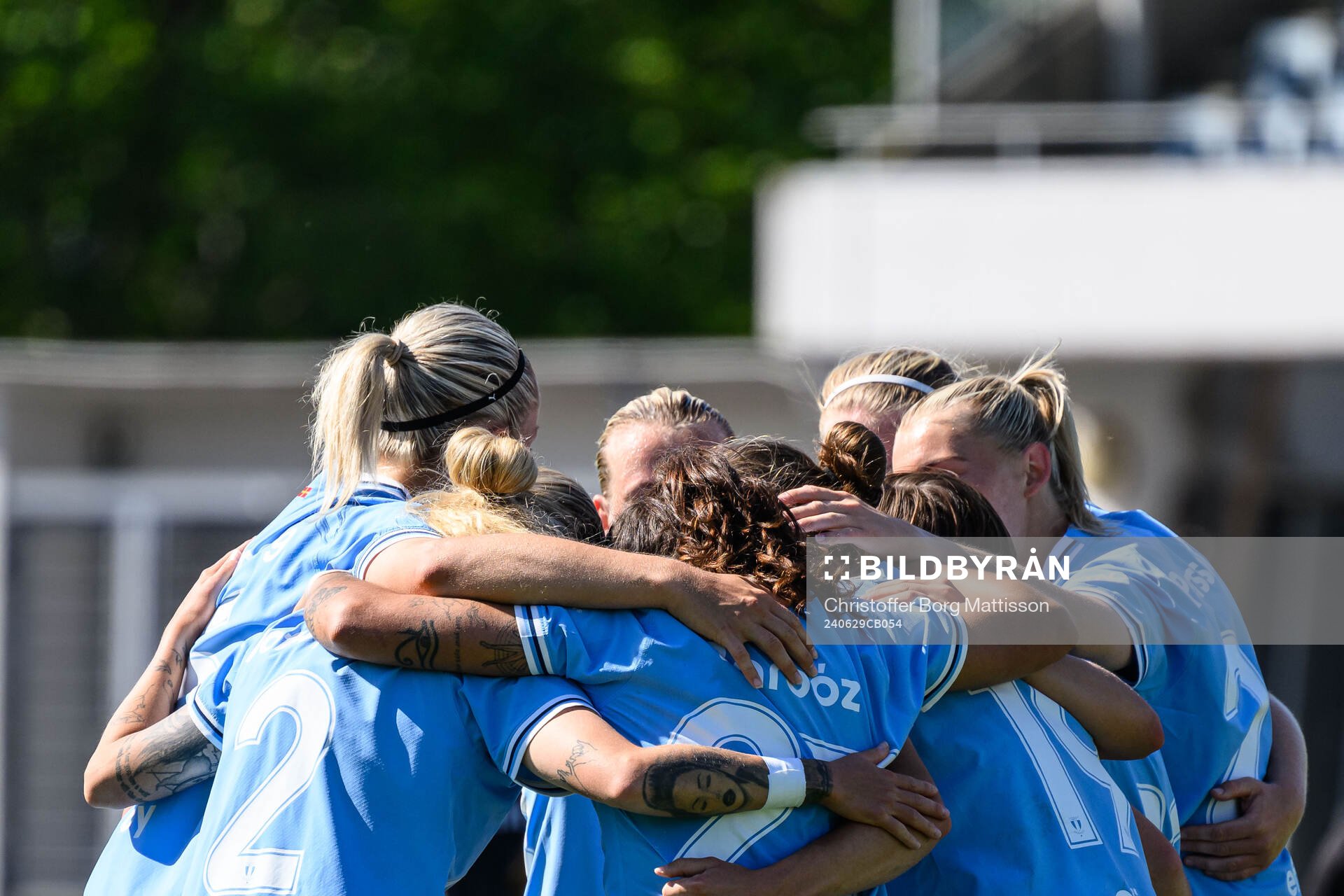 Malmö FFs Anna Plantin jublar
