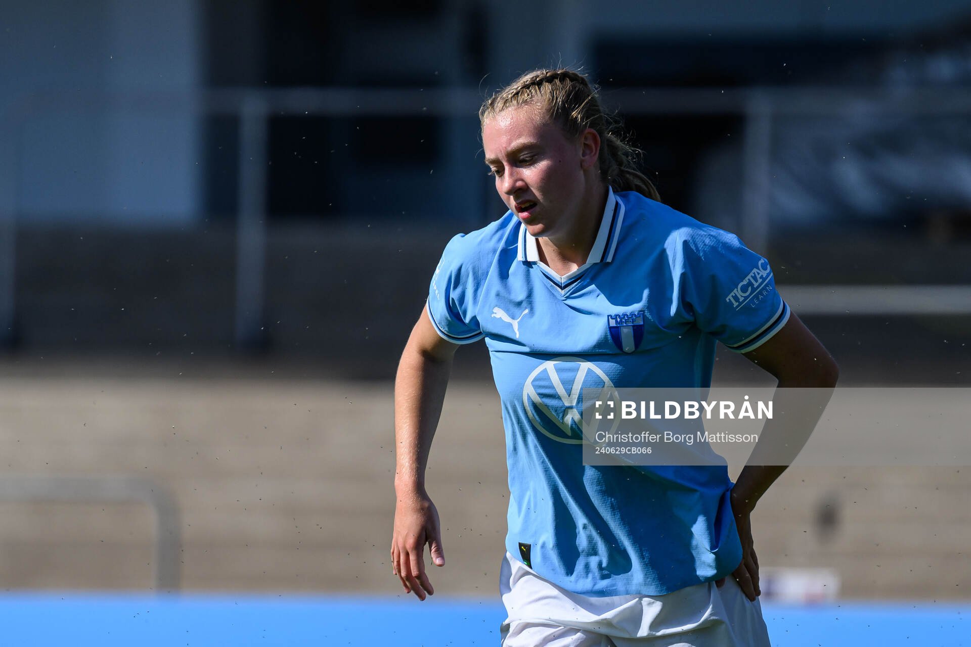 Malmö FFs Agnes Mårtensson deppar