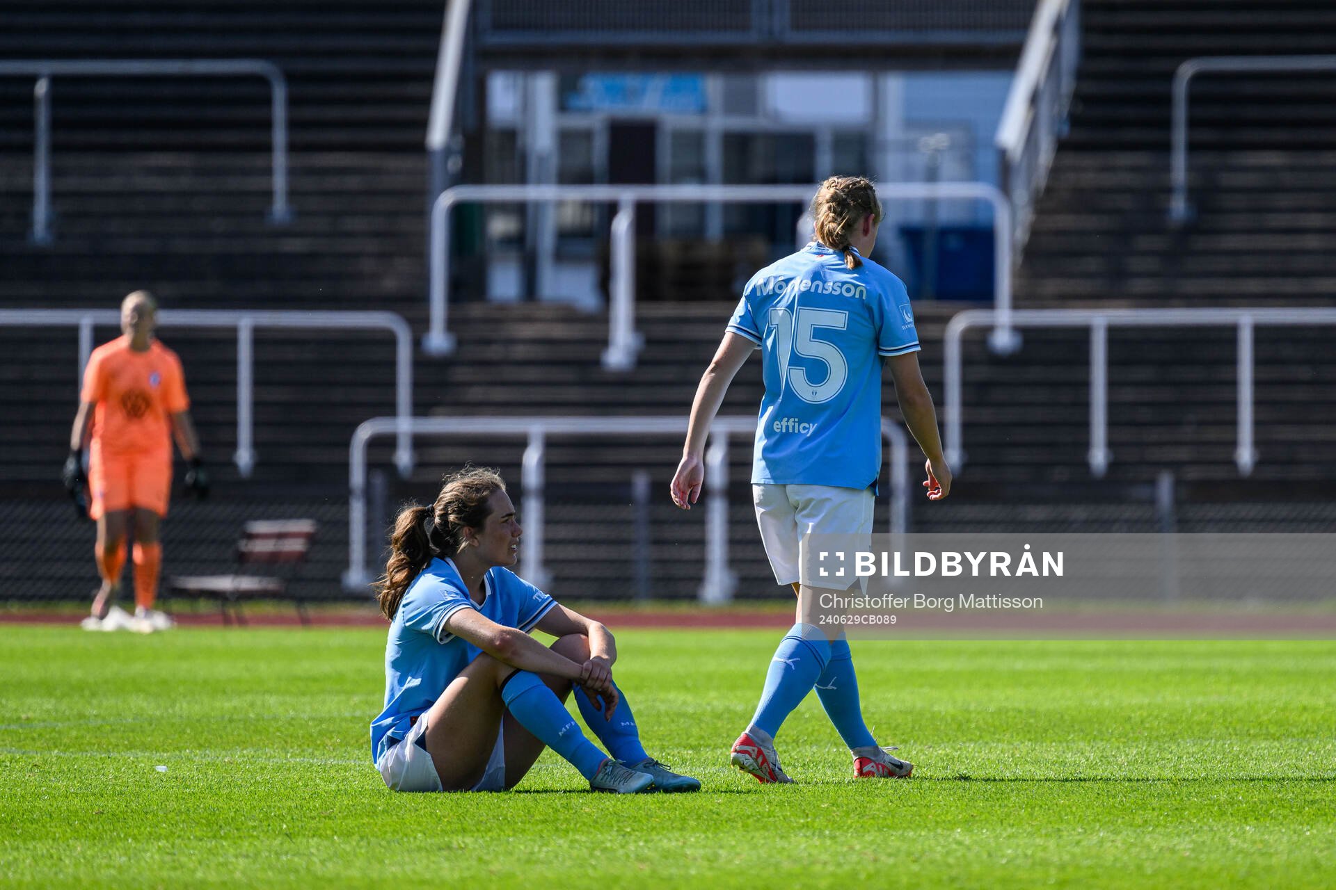 Malmö FFs Matilda Eriksson Kristell och Agnes Mårtensson