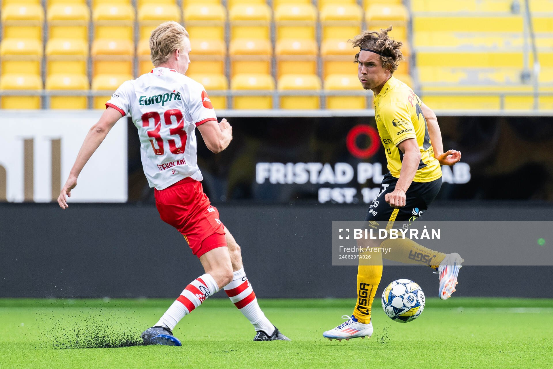 Fredrikstads Filip Alexandersen Stensland och Elfsborgs
