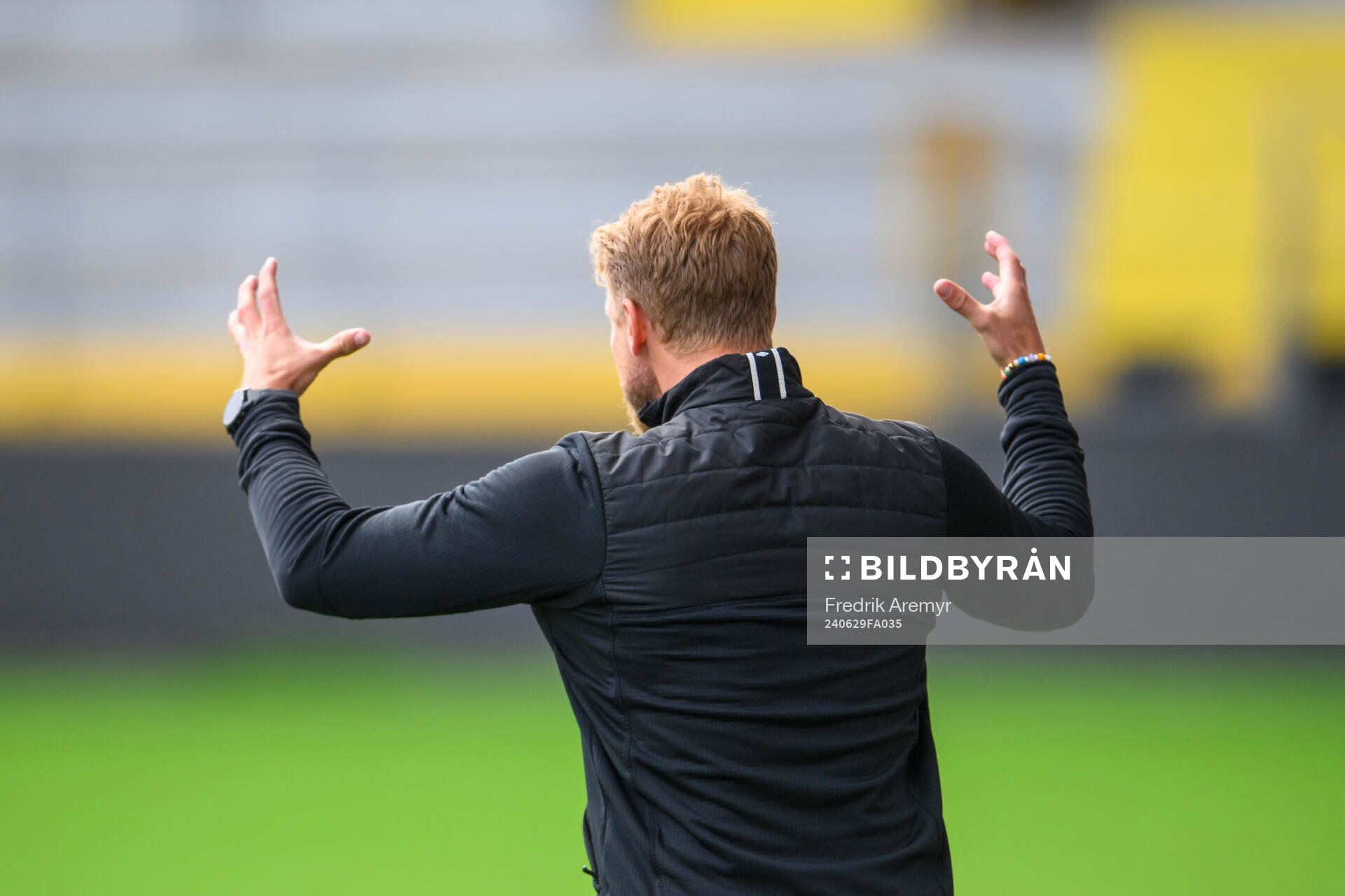 Elfsborgs manager Oscar Hiljemark