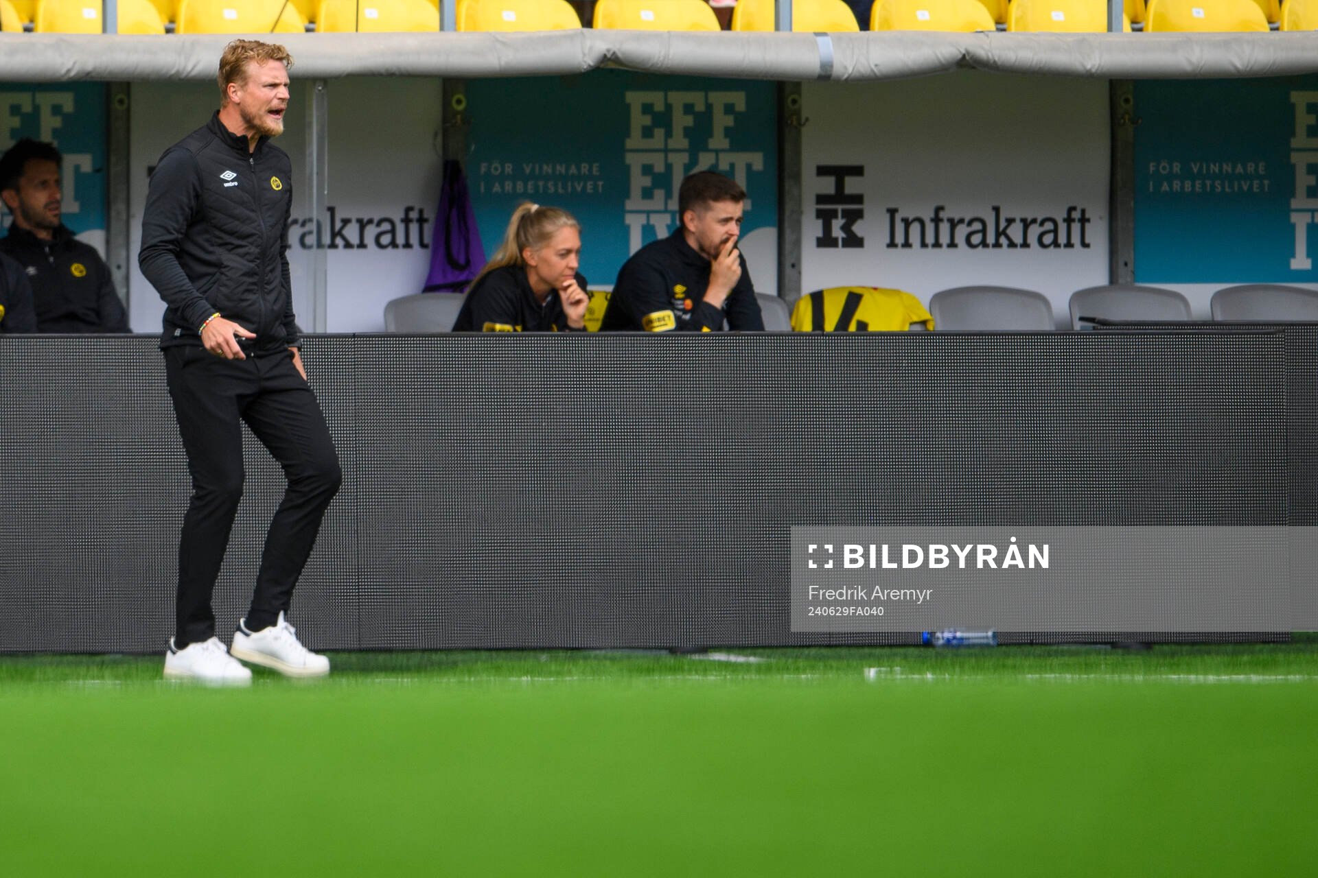 Elfsborgs manager Oscar Hiljemark