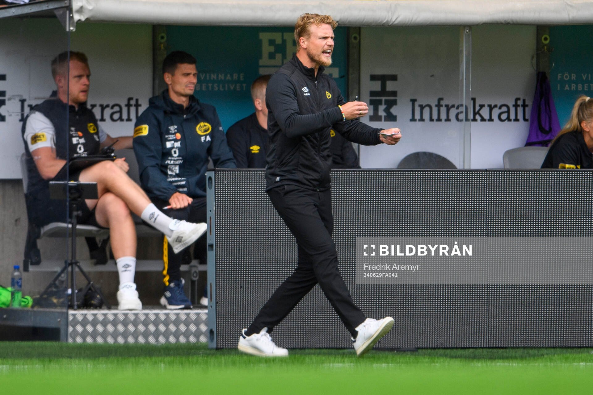 Elfsborgs manager Oscar Hiljemark