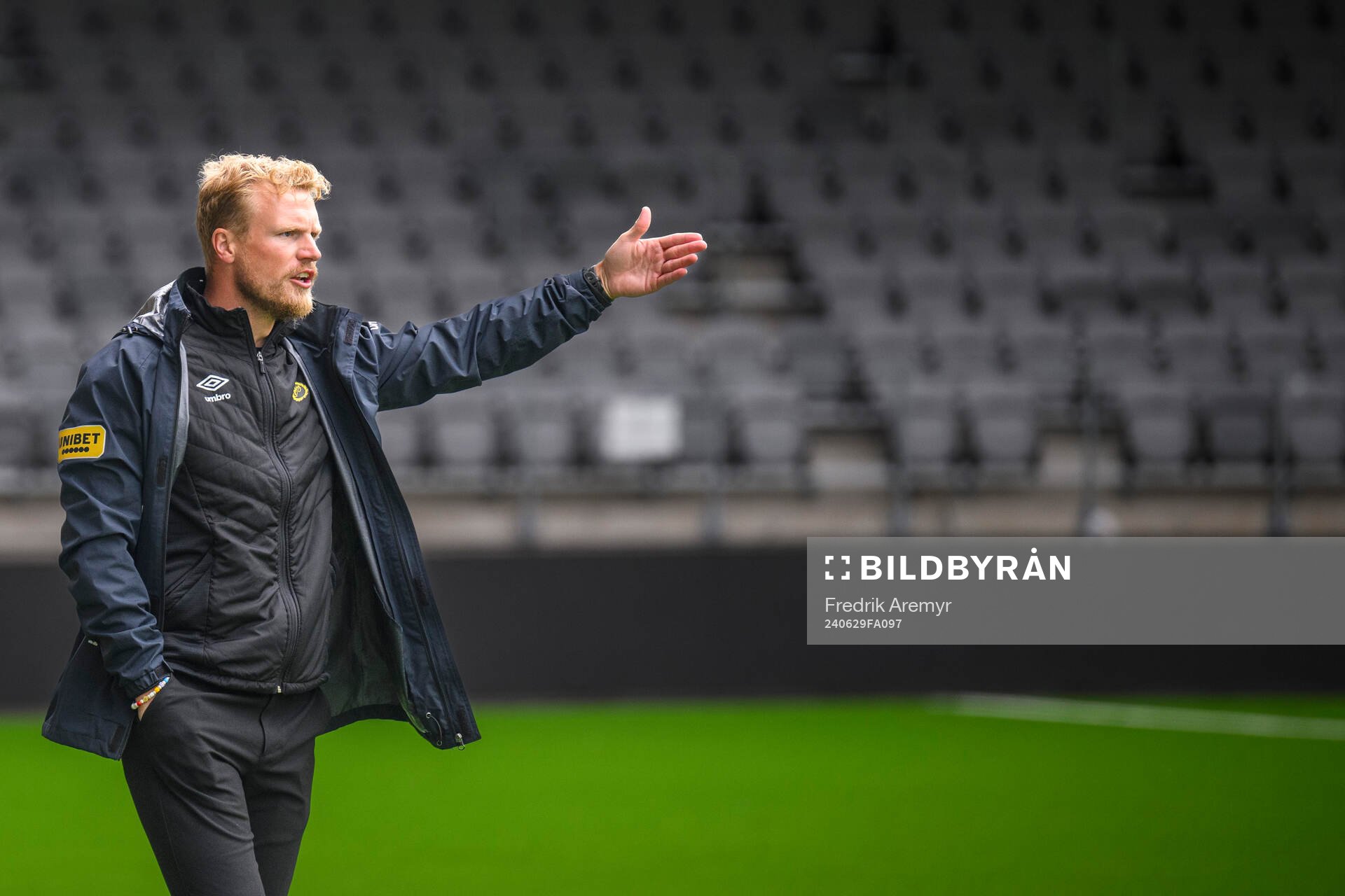 Elfsborgs manager Oscar Hiljemark