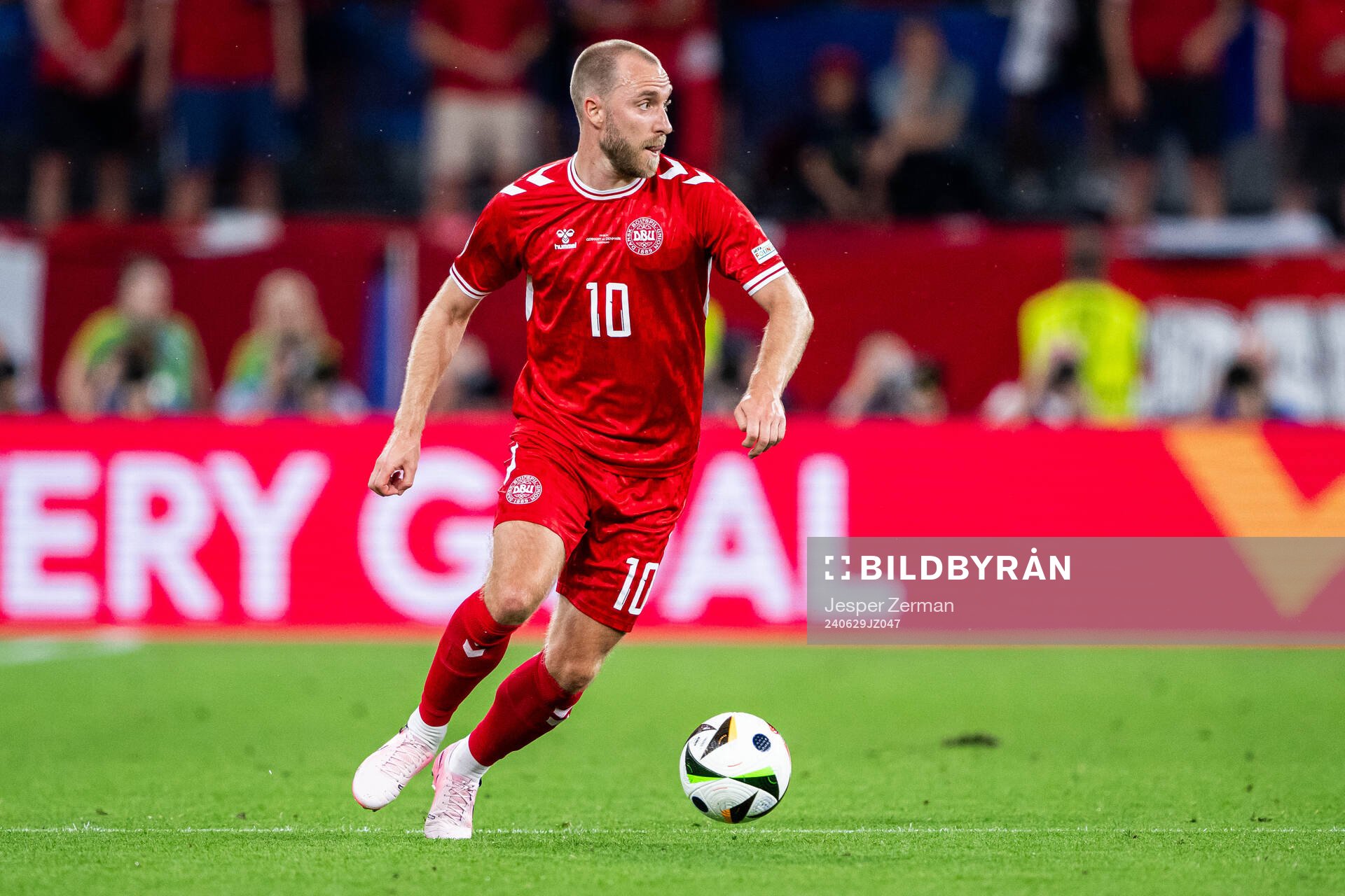 Christian Eriksen of Denmark