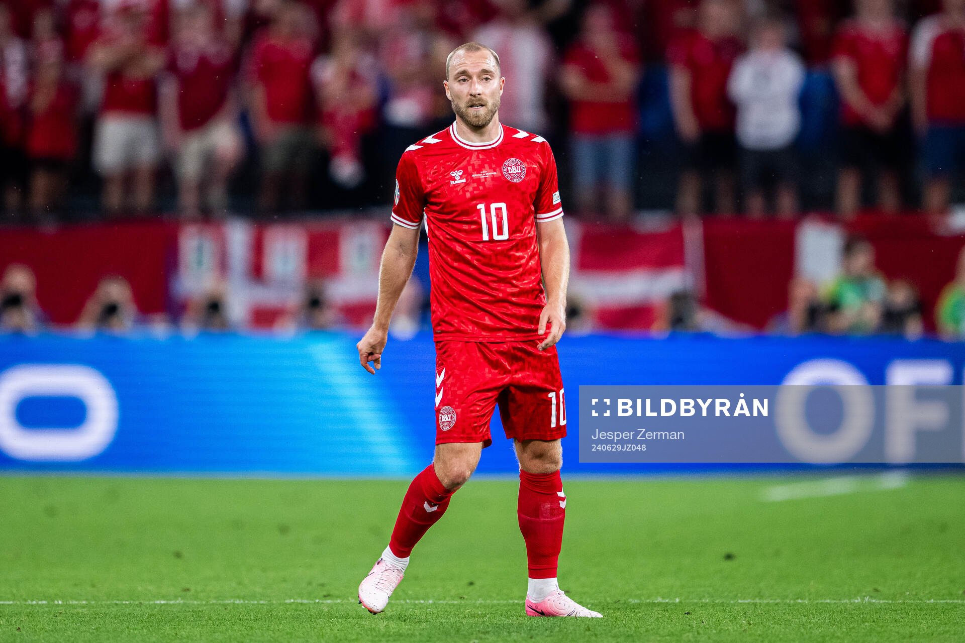 Christian Eriksen of Denmark