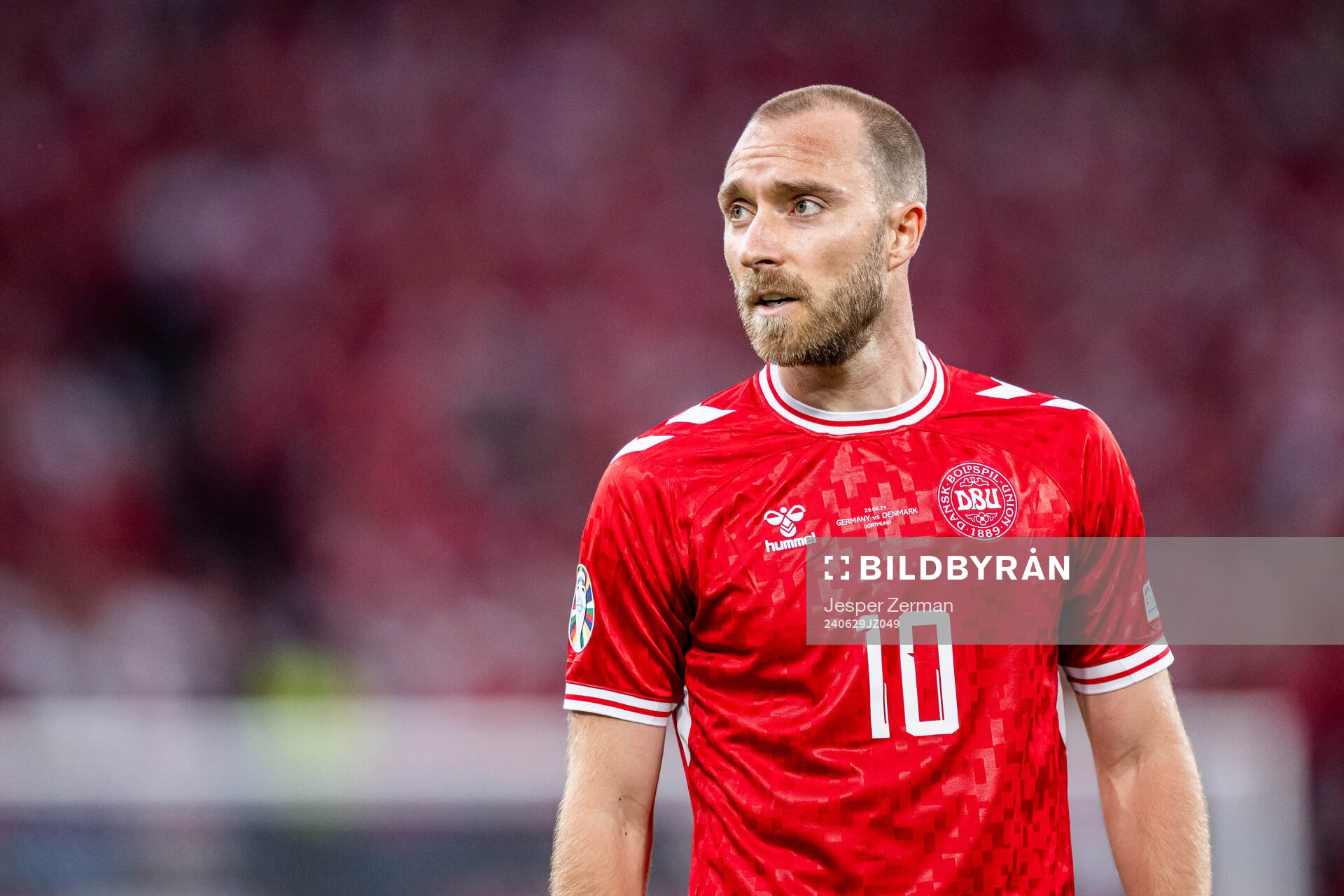 Christian Eriksen of Denmark