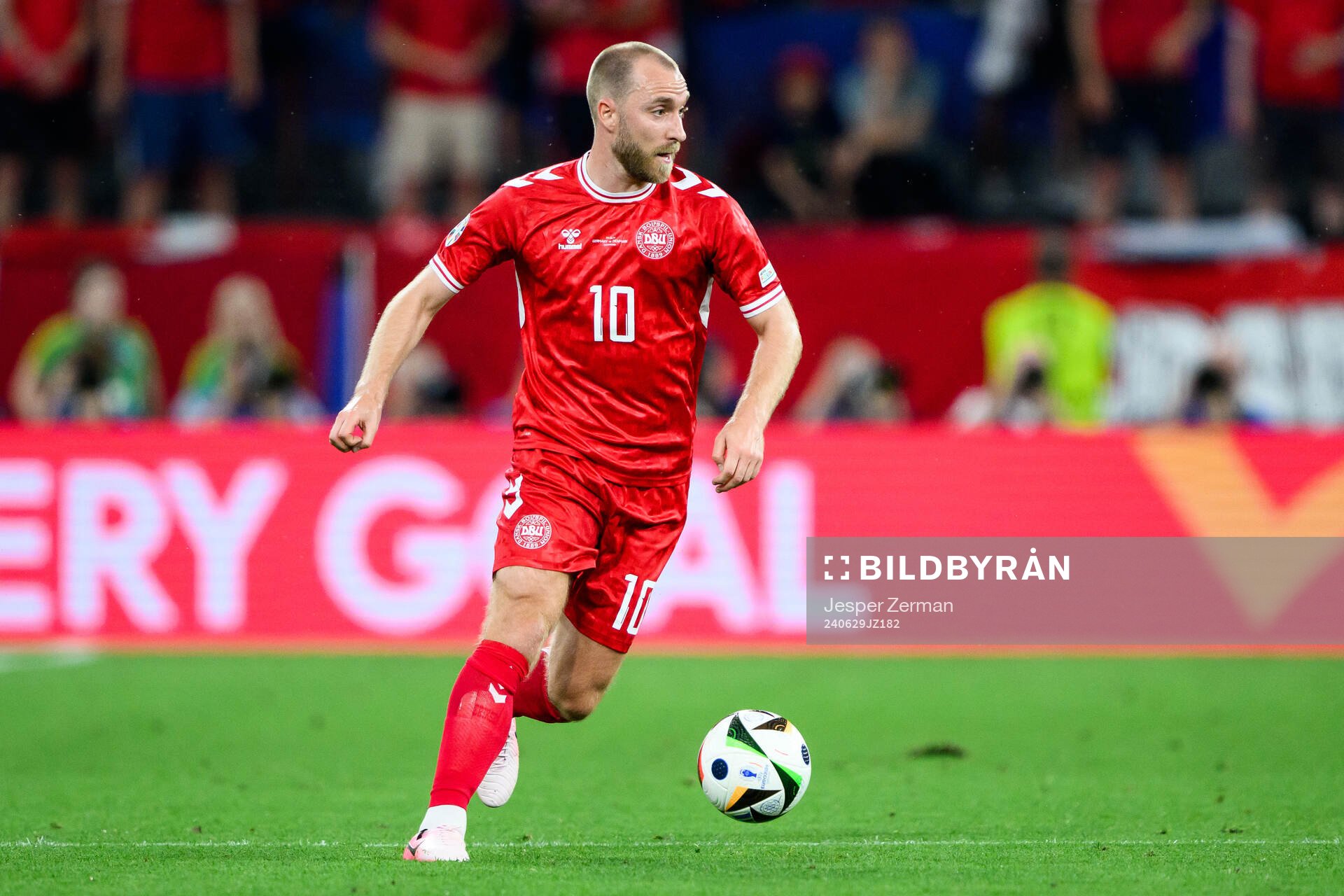 Christian Eriksen of Denmark