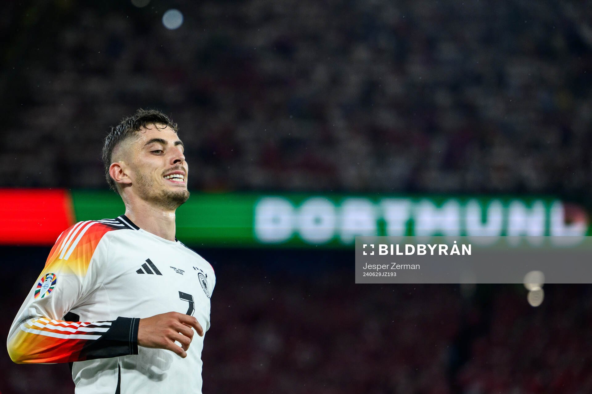 Kai Havertz of Germany looks dejected
