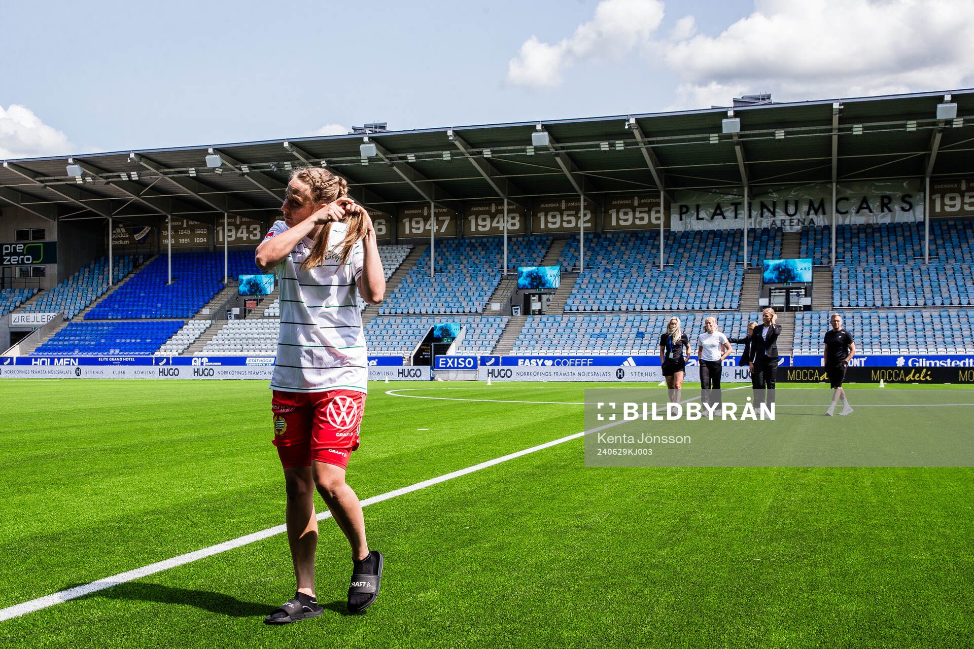 Hammarbys målvakt Anna Tamminen