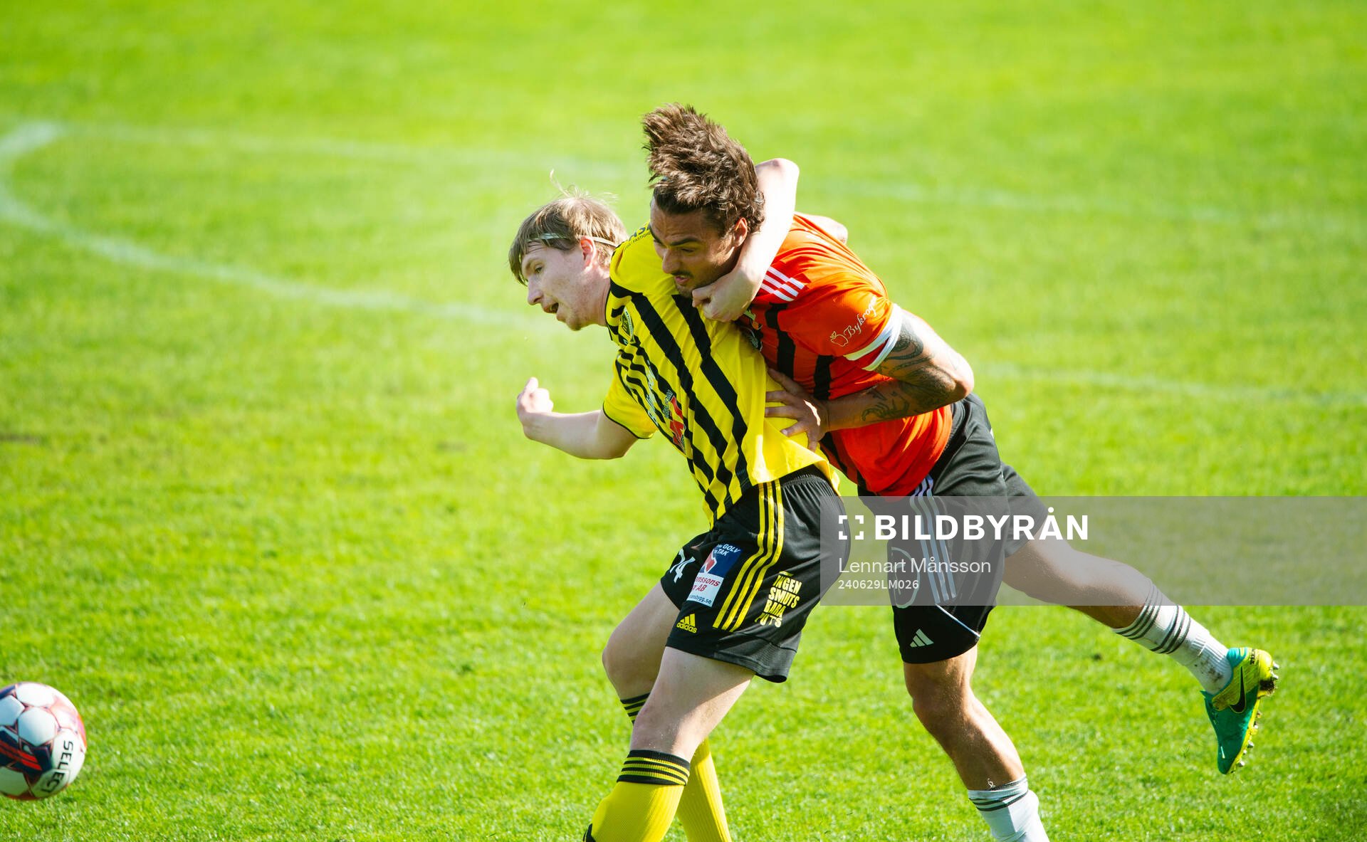 IFK Hässleholms Hugo Arvidsson tar nacksving på