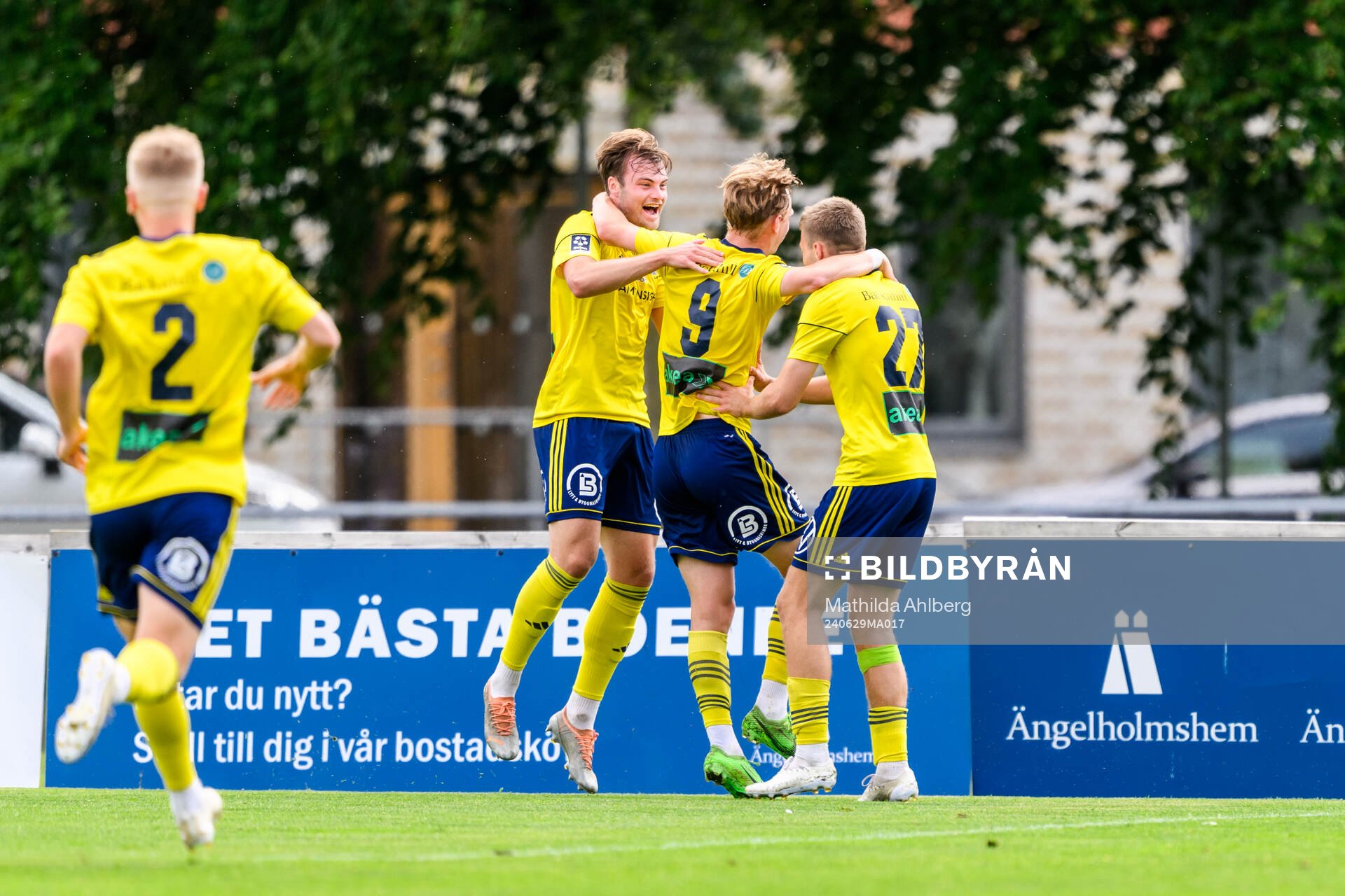 Ängelholms Johan Gudmundsson, Max Eriksson och André