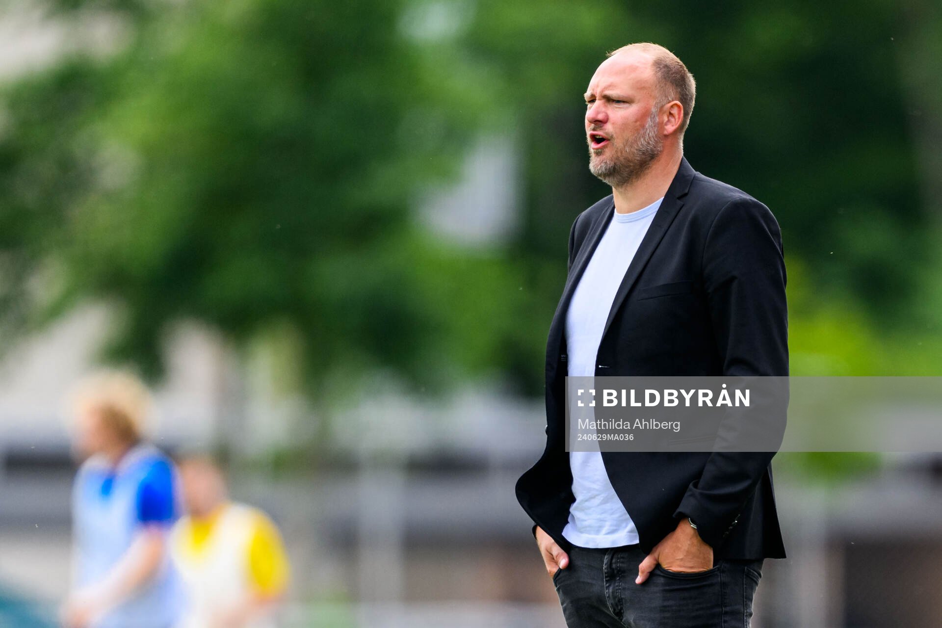 Ängelholms tränare Andreas Granqvist