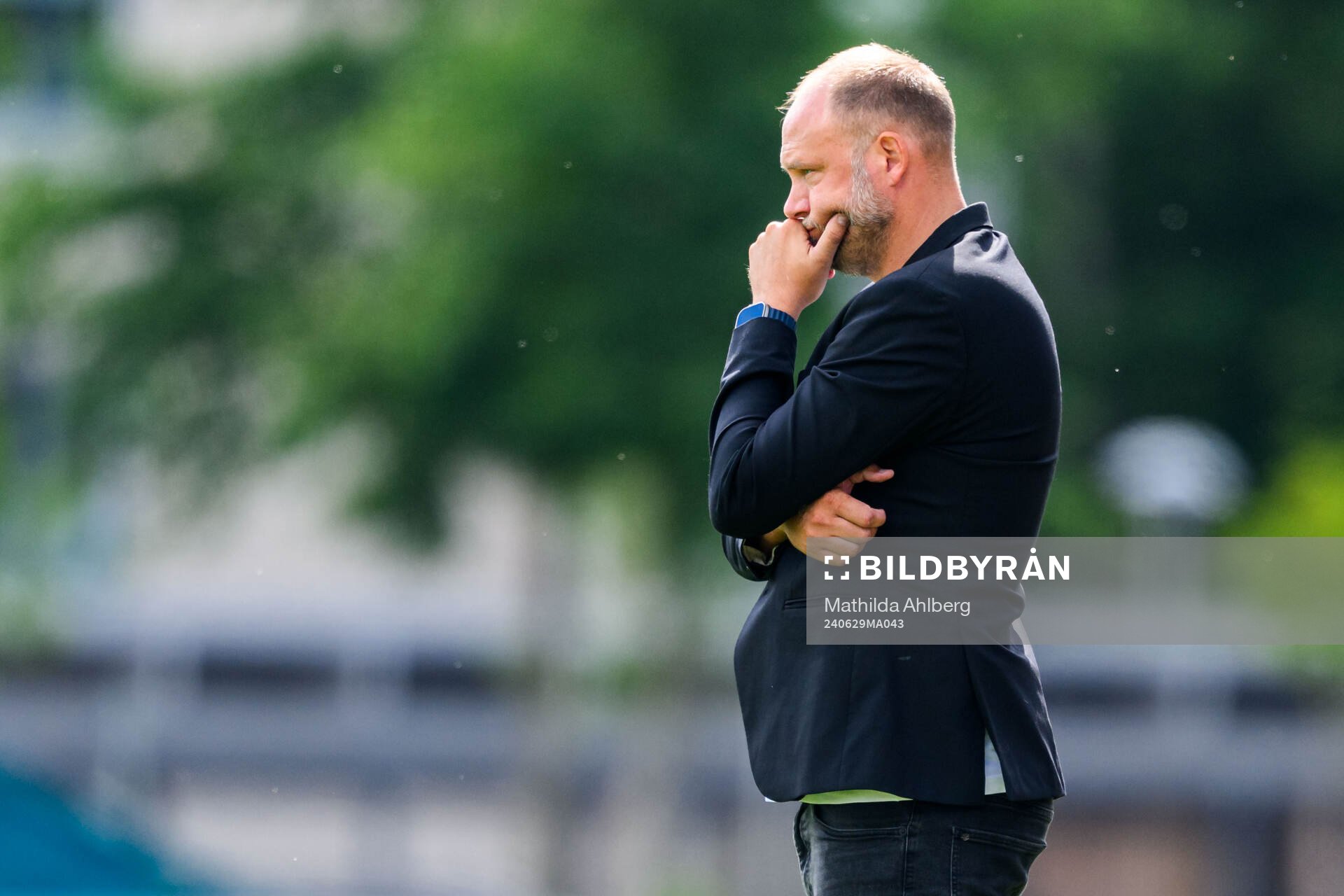 Ängelholms tränare Andreas Granqvist
