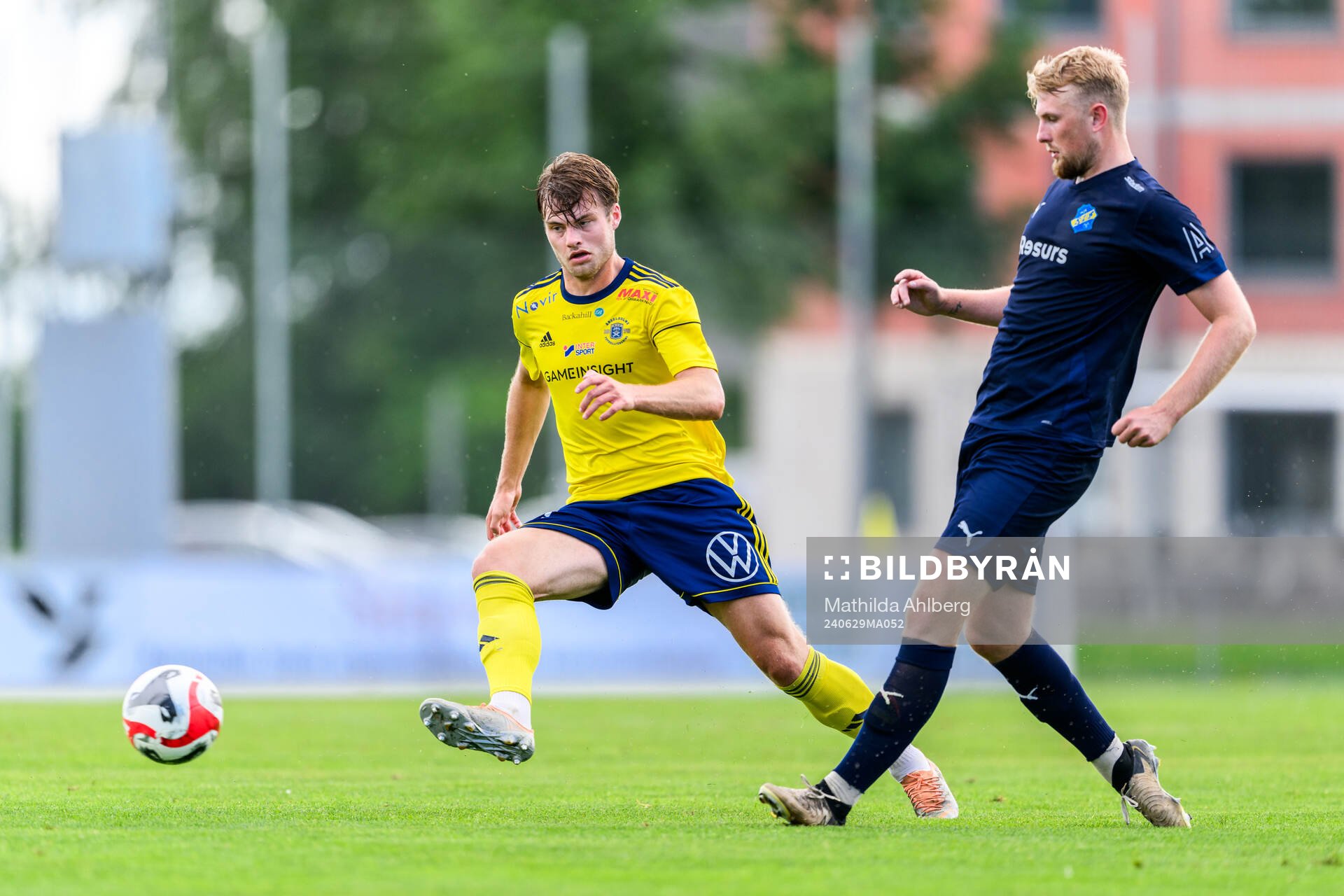 Ängelholms Johan Gudmundsson och Eskilsminnes Danijal