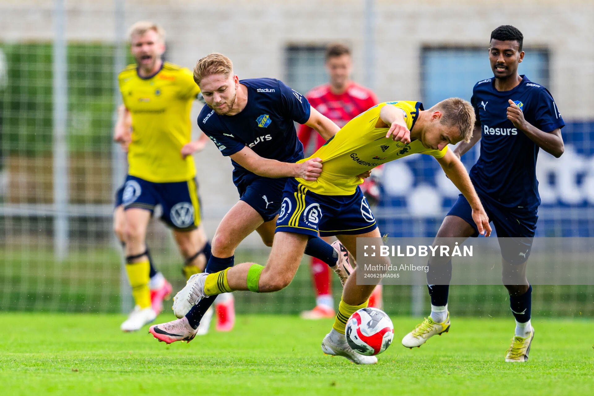 Eskilsminnes Danijal Omanovic och Ängelholms Niklas