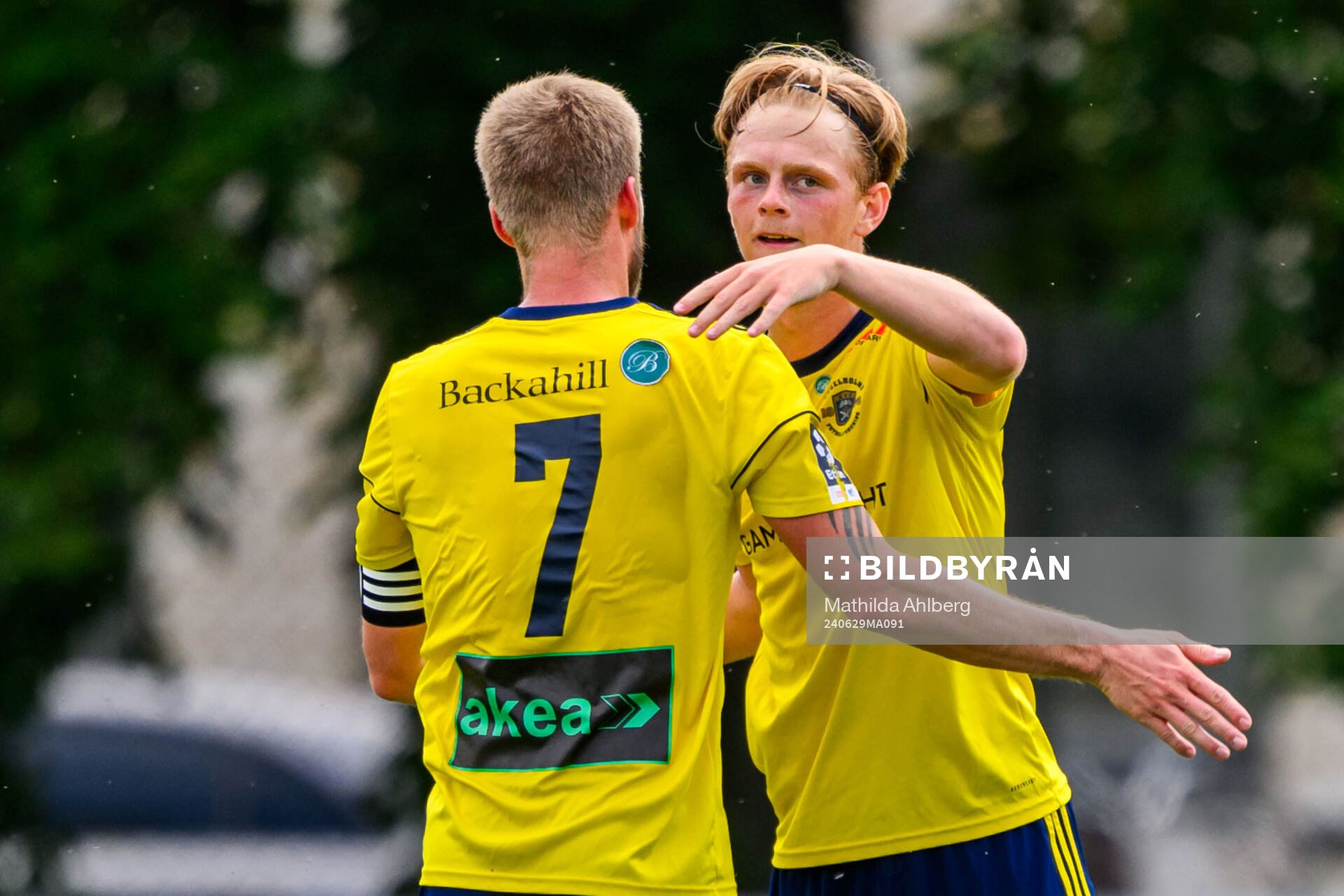 Ängelholms Max Eriksson jublar
