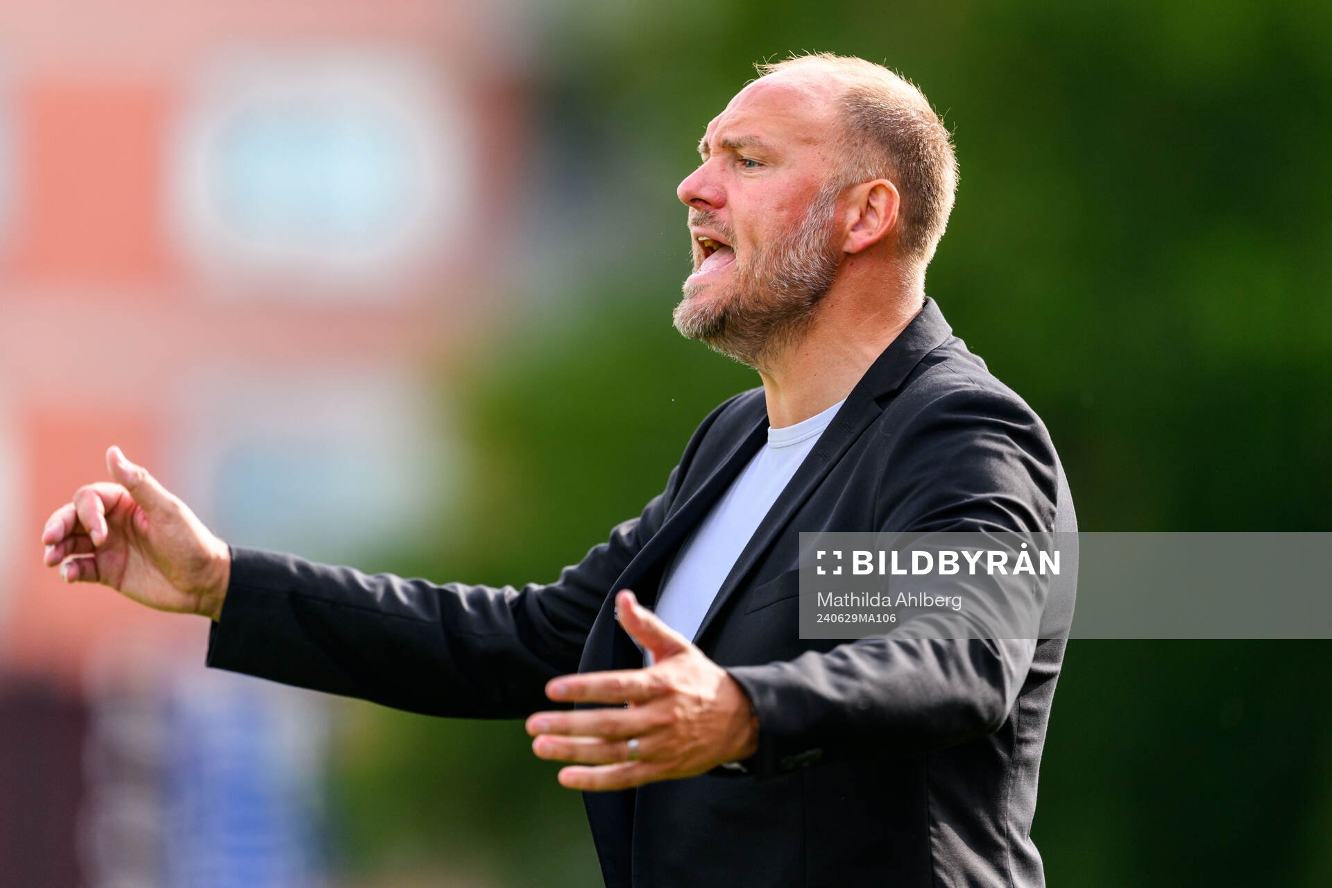 Ängelholms tränare Andreas Granqvist