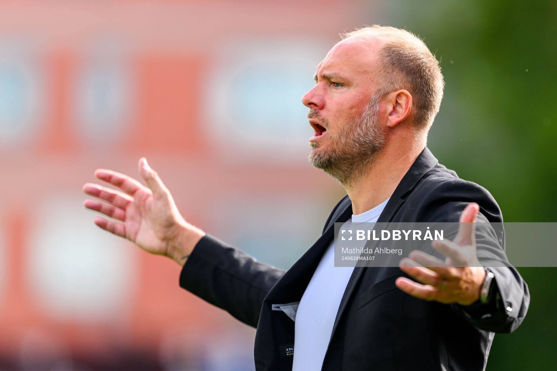Ängelholms tränare Andreas Granqvist