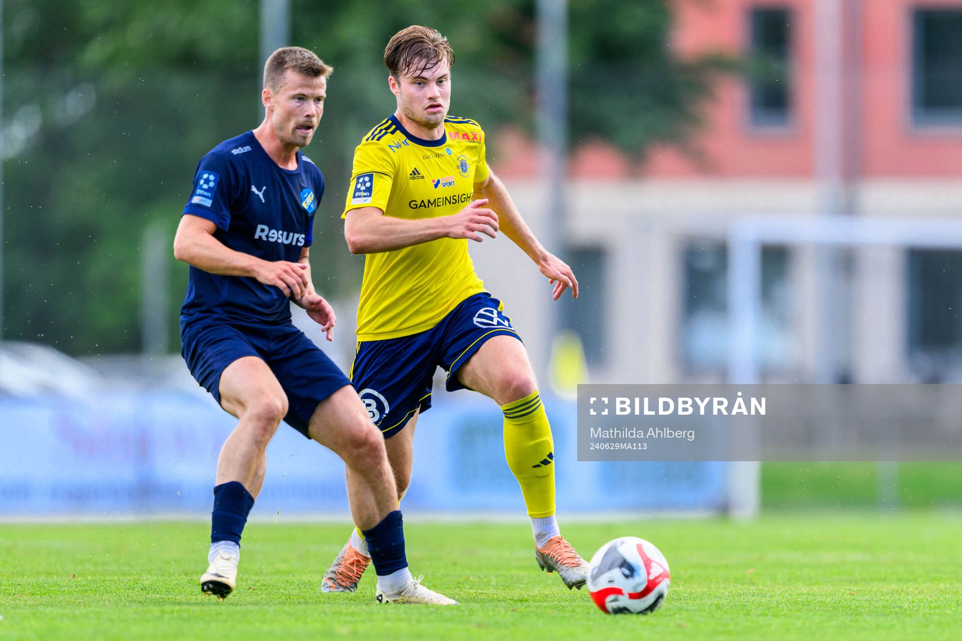 Eskilsminnes Lucas Ohlander och Ängelholms Johan