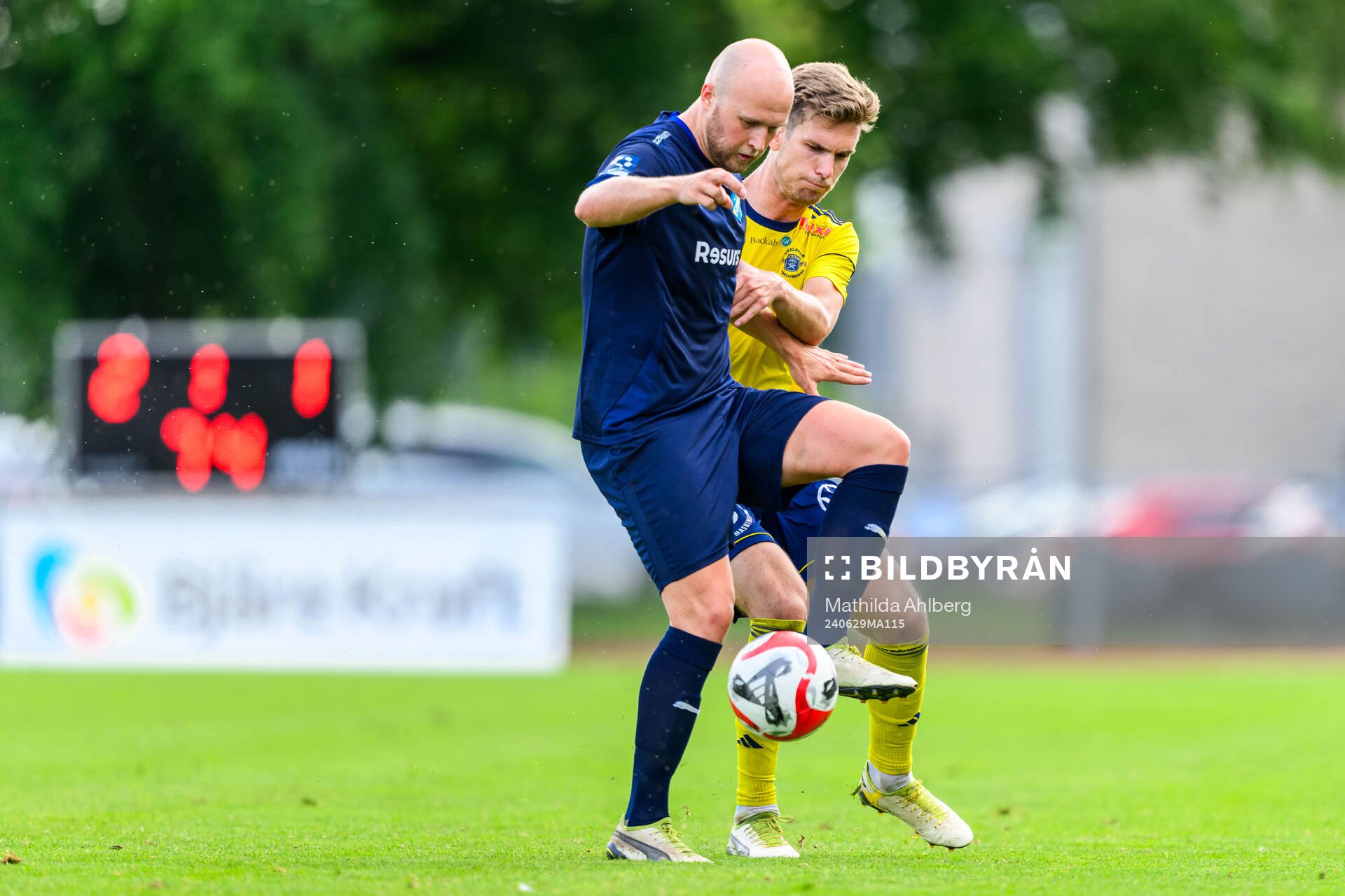 Eskilsminnes Christian Ljungberg och Ängelholms Niklas