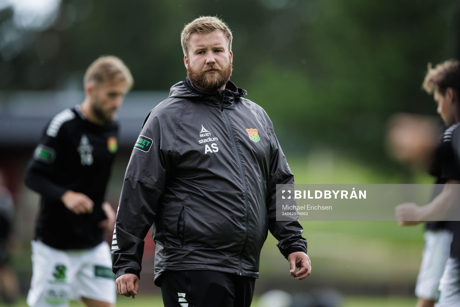 GAISs assisterande tränare Alexander Severin