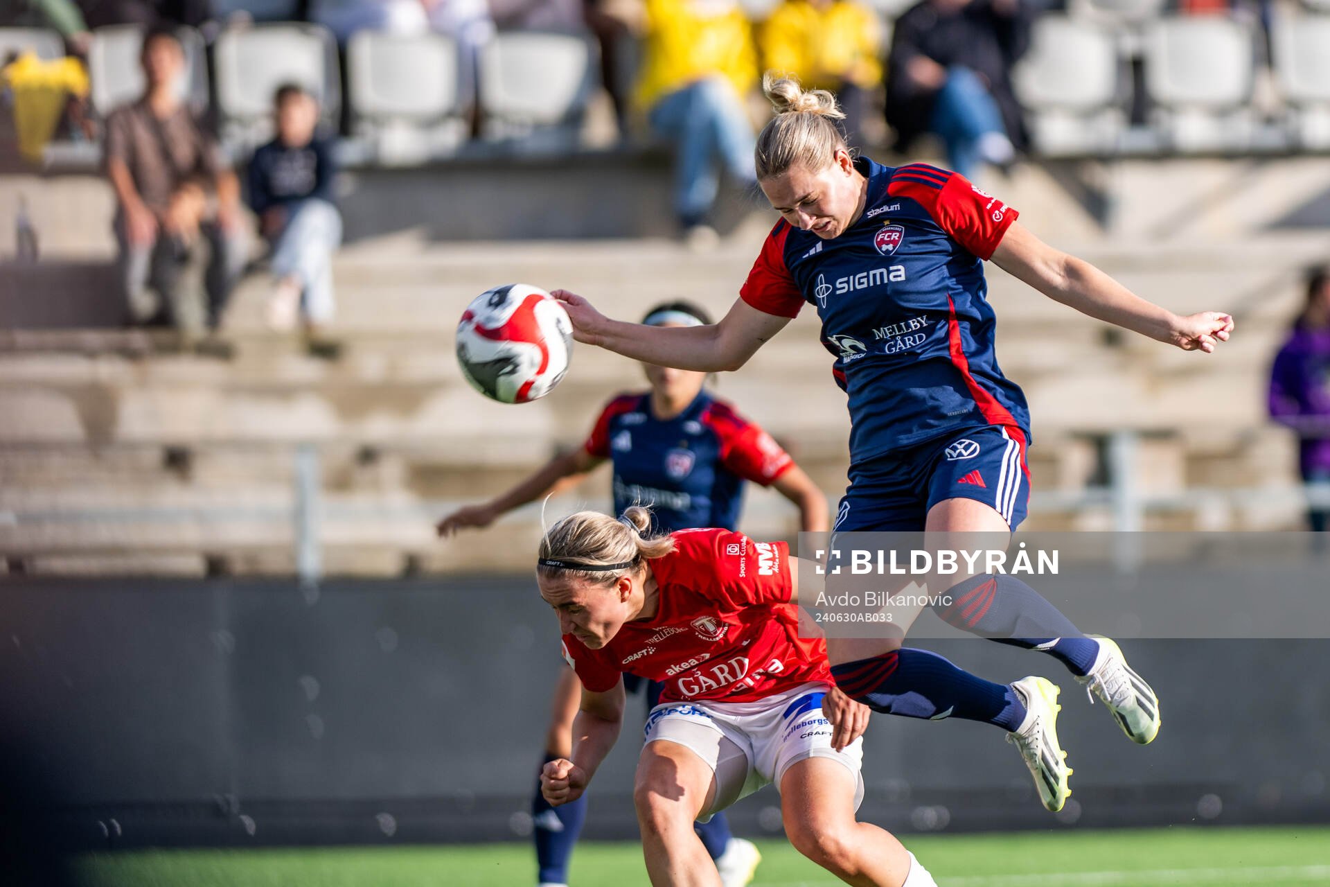 FC Rosengårds Emma Jansson nickar