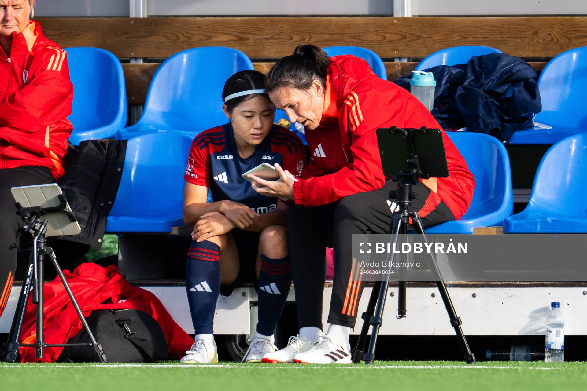 FC Rosengårds Mai Kadowaki förbereds för inhop