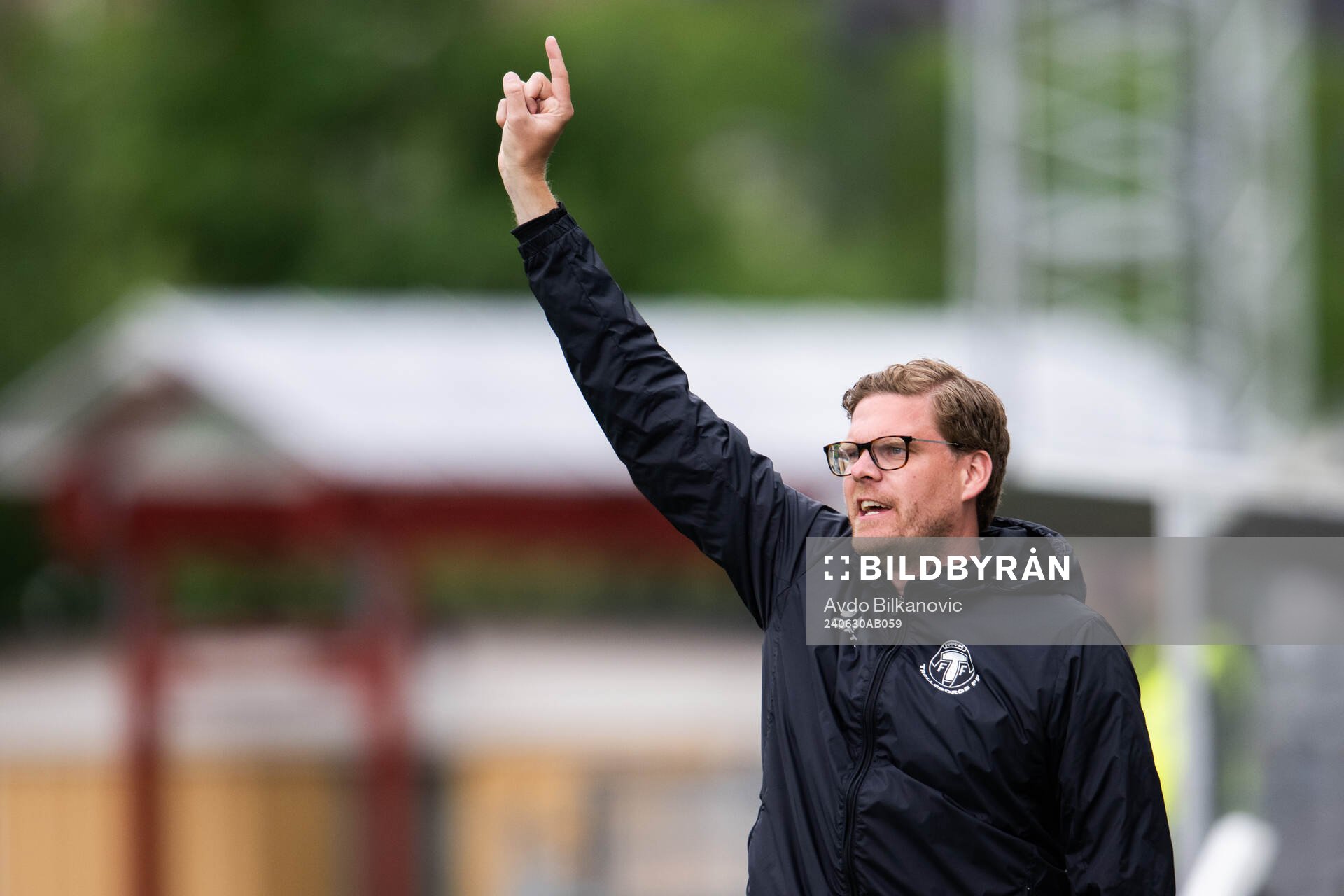 Trelleborgs tränare Joakim Felldin