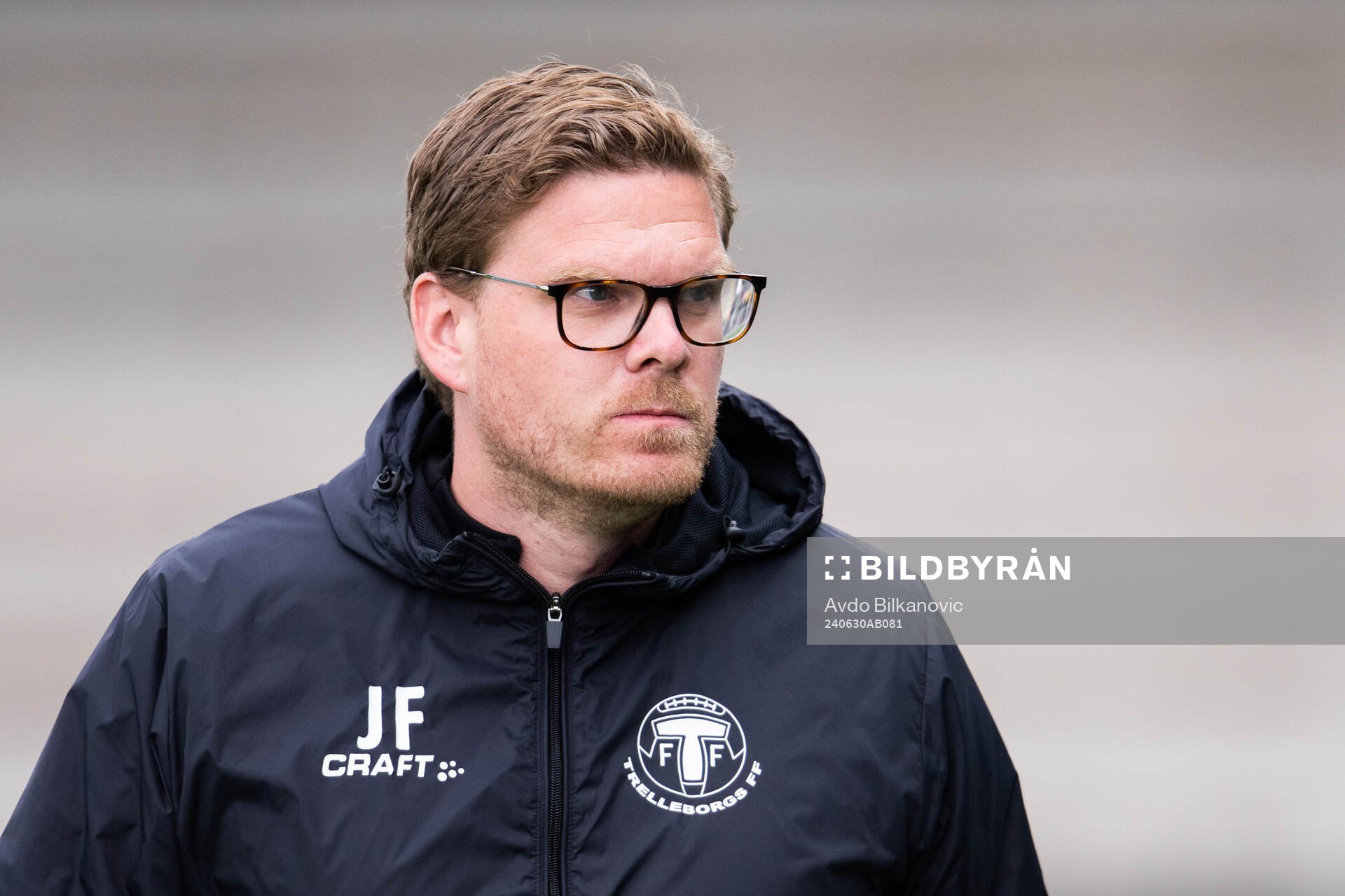 Trelleborgs tränare Joakim Felldin
