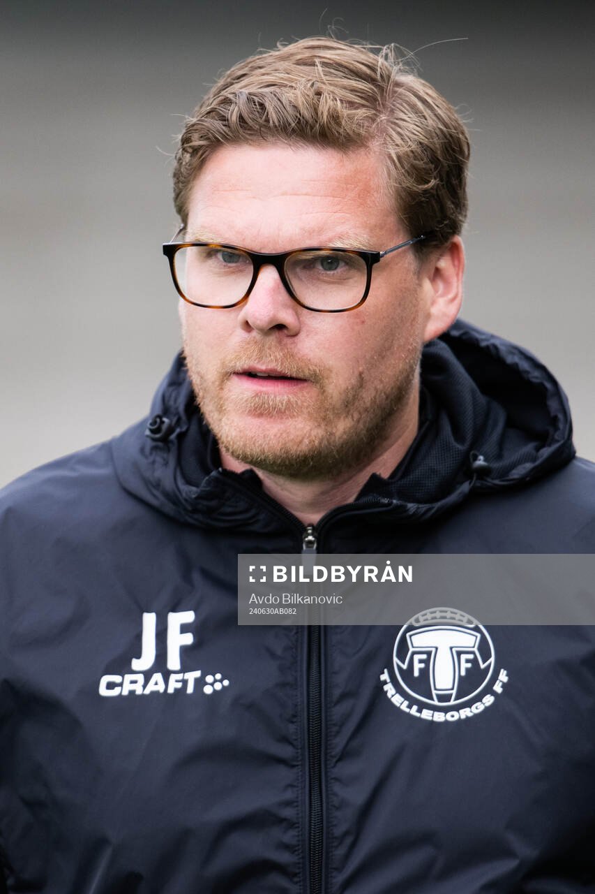 Trelleborgs tränare Joakim Felldin