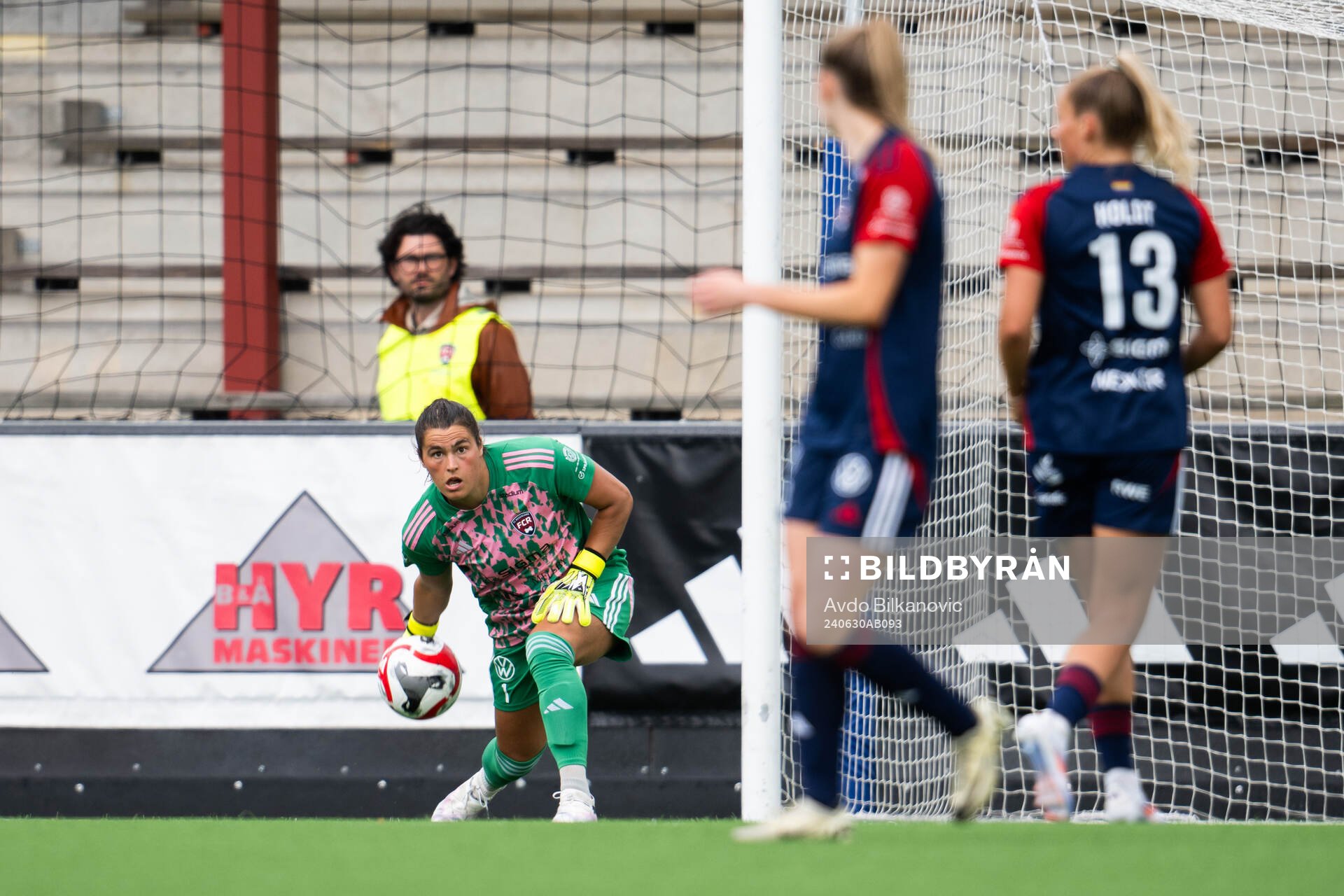 FC Rosengårds målvakt Eartha Cumings
