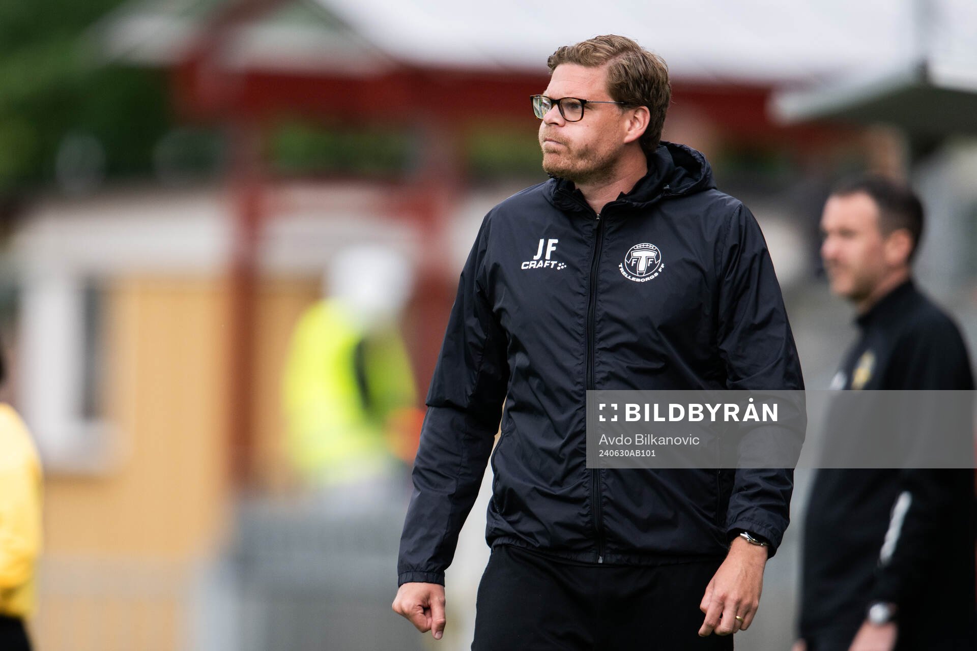 Trelleborgs tränare Joakim Felldin