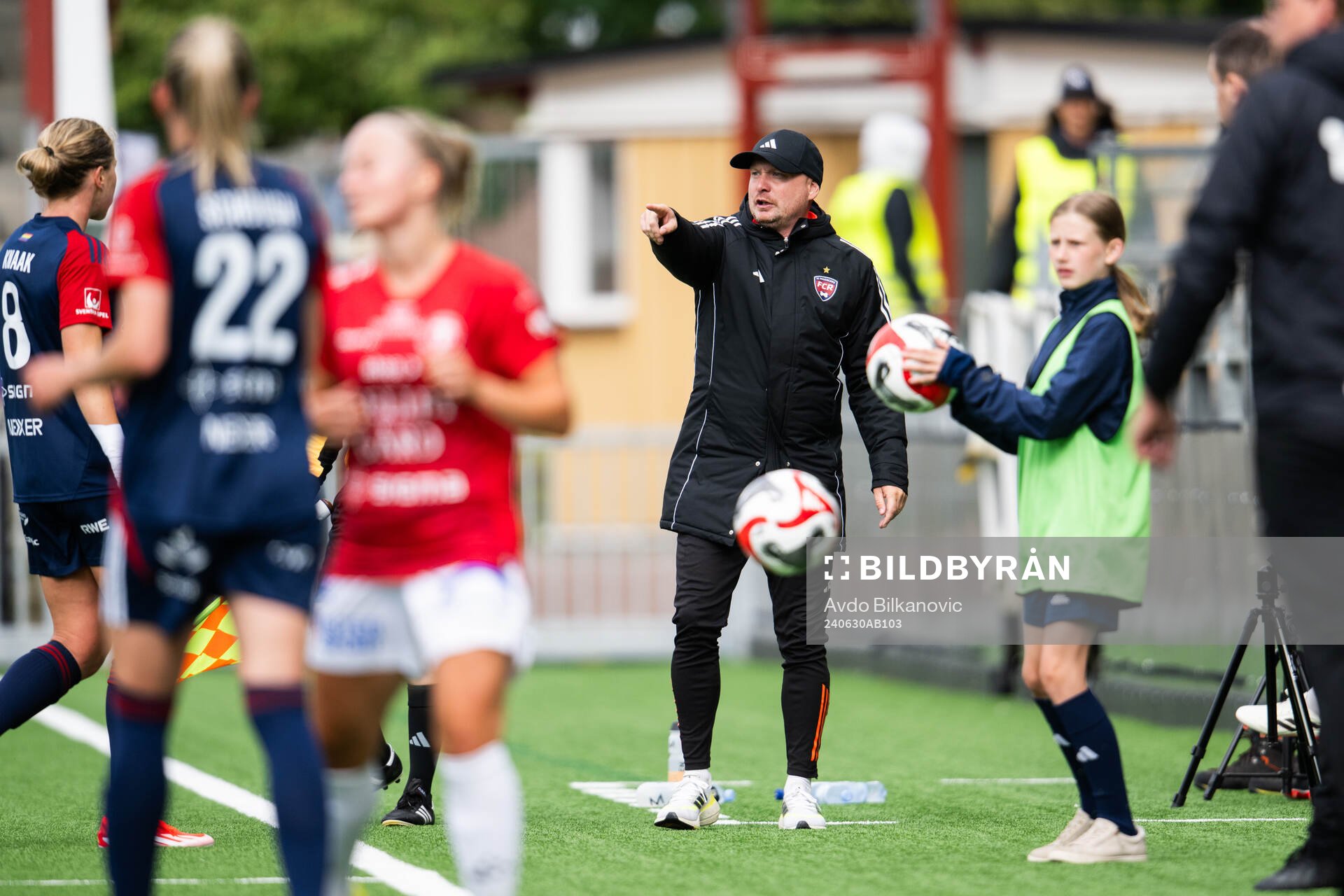 FC Rosengårds tränare Joel Kjetselberg