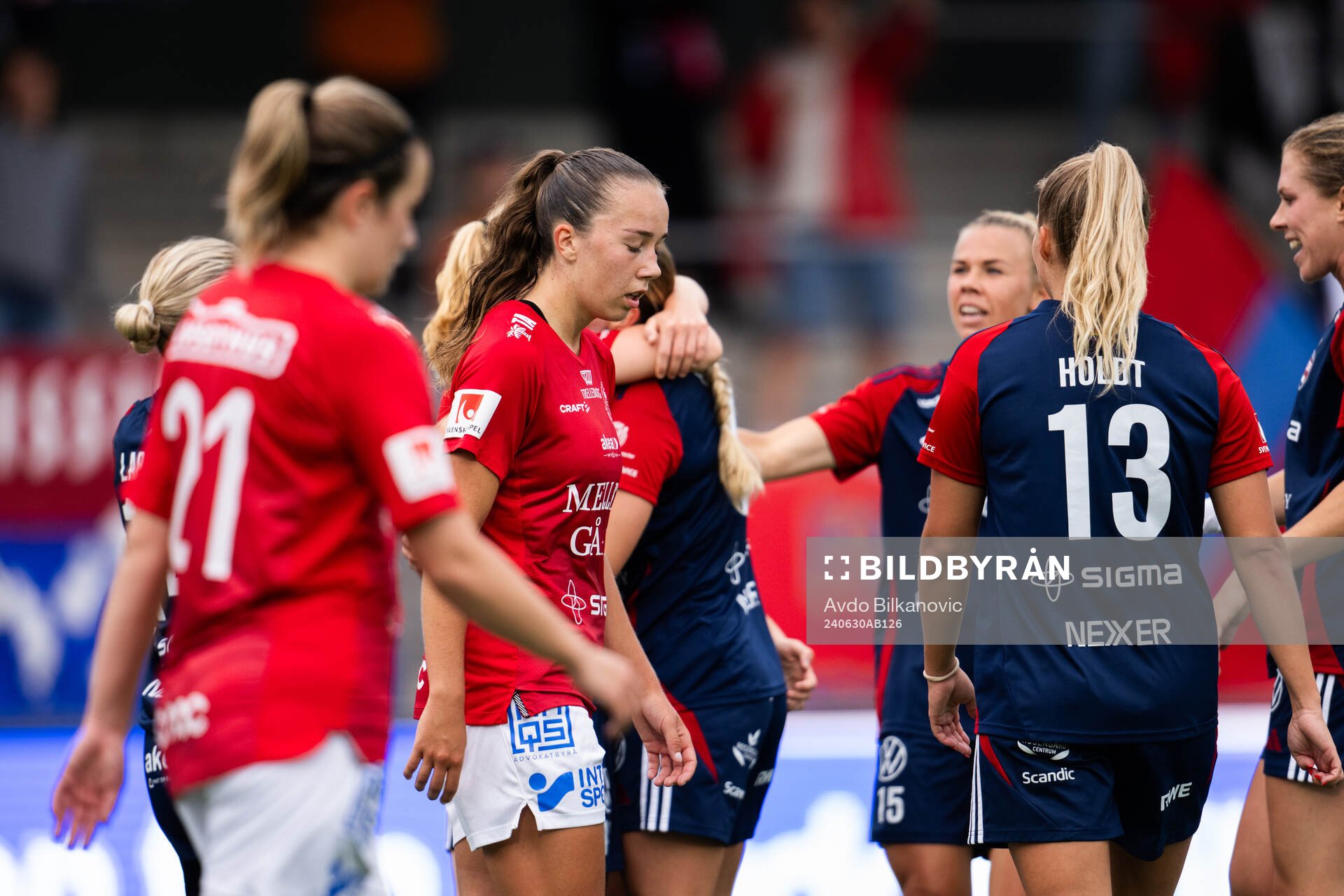 Trelleborgs spelare deppar