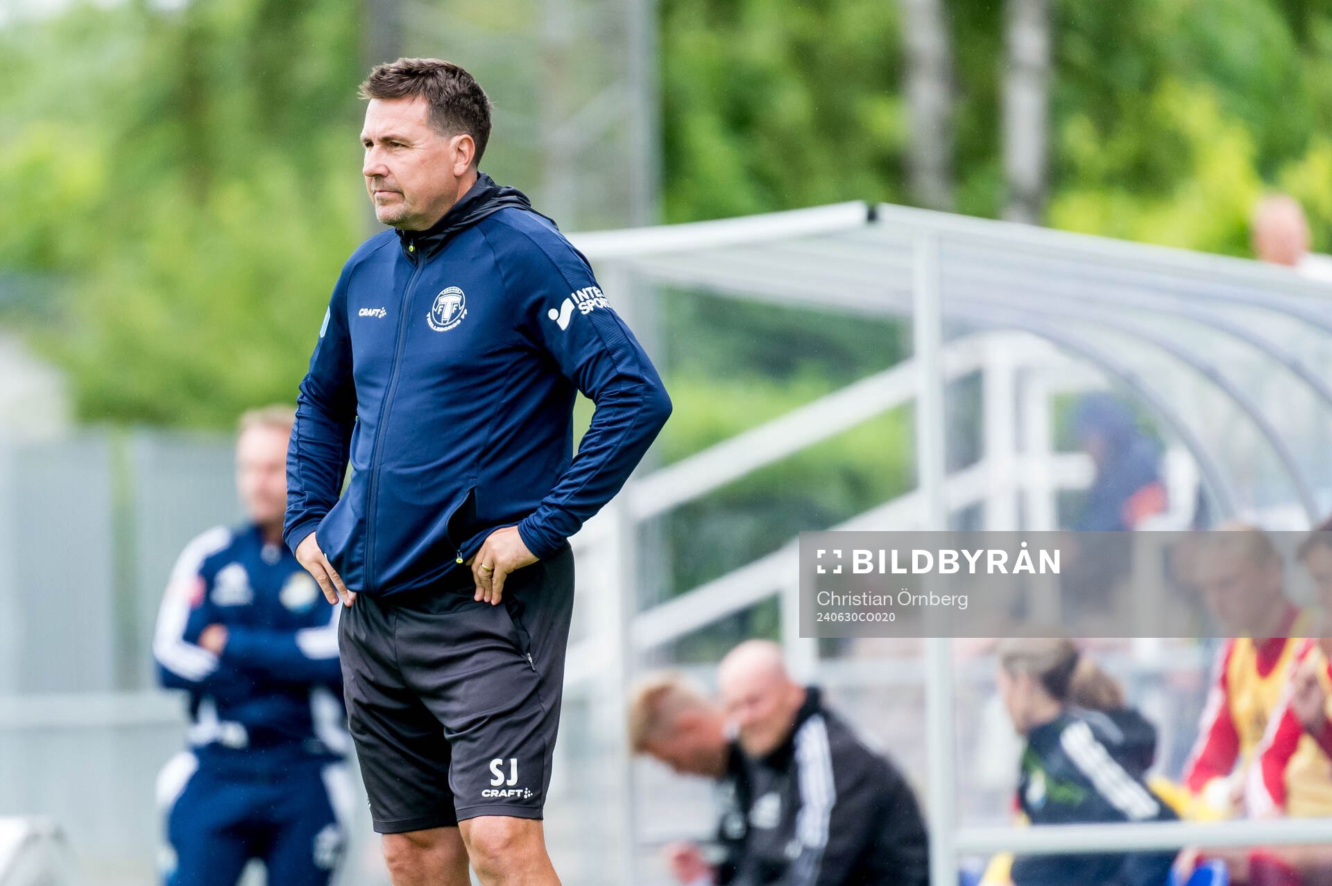 Trelleborgs tränare Stefan Jacobsson deppar