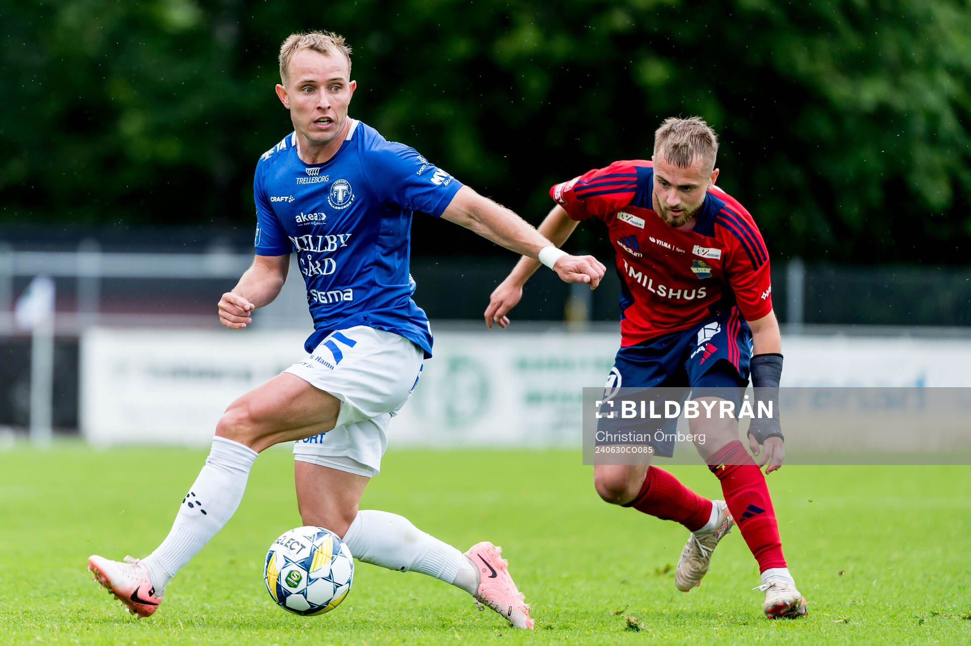 Trelleborgs Pierre Dahlin Larsen och Östers Chriss-Albin