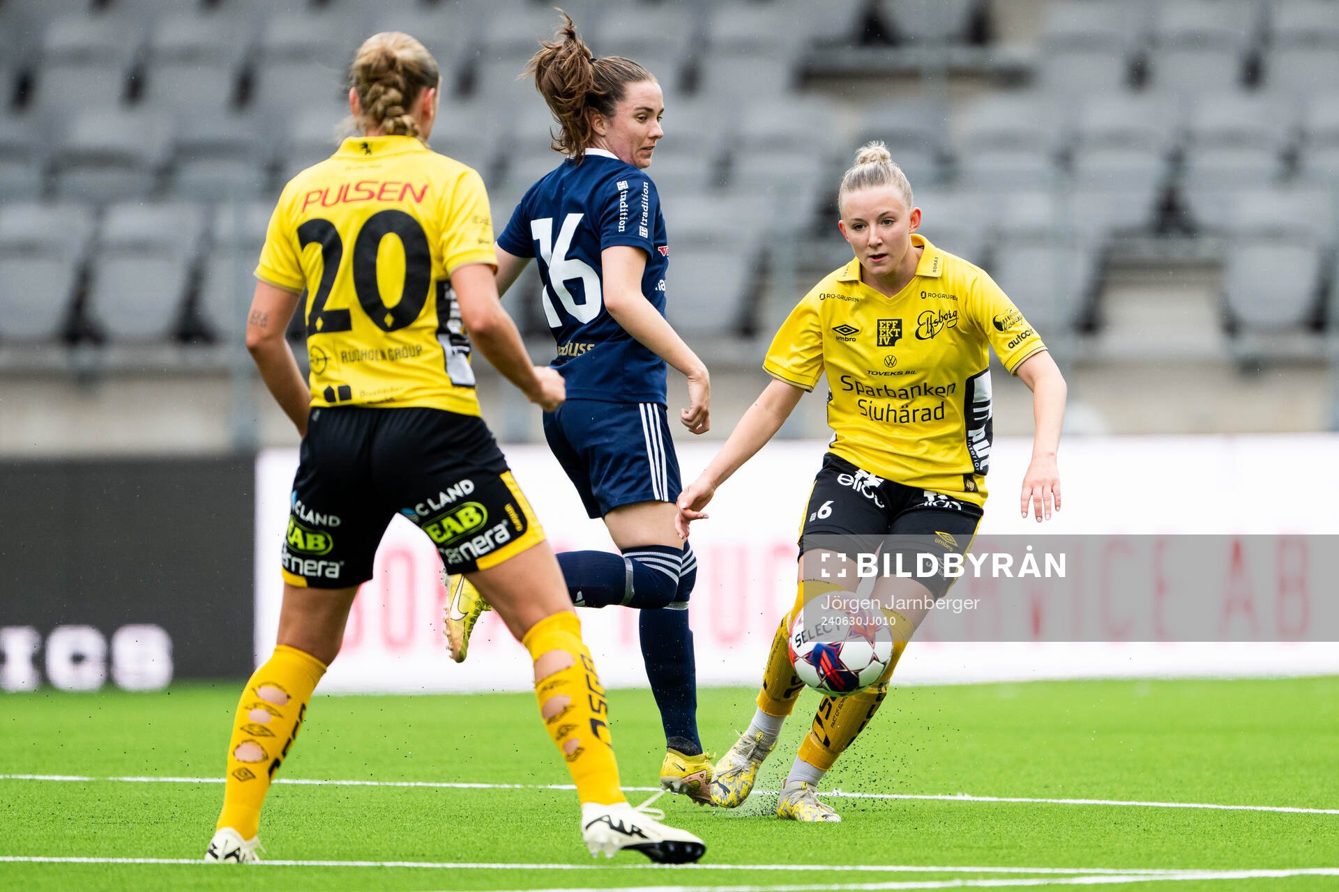 Älvsjös Terese Markelund och Elfsborgs Hanna Gunnarsson