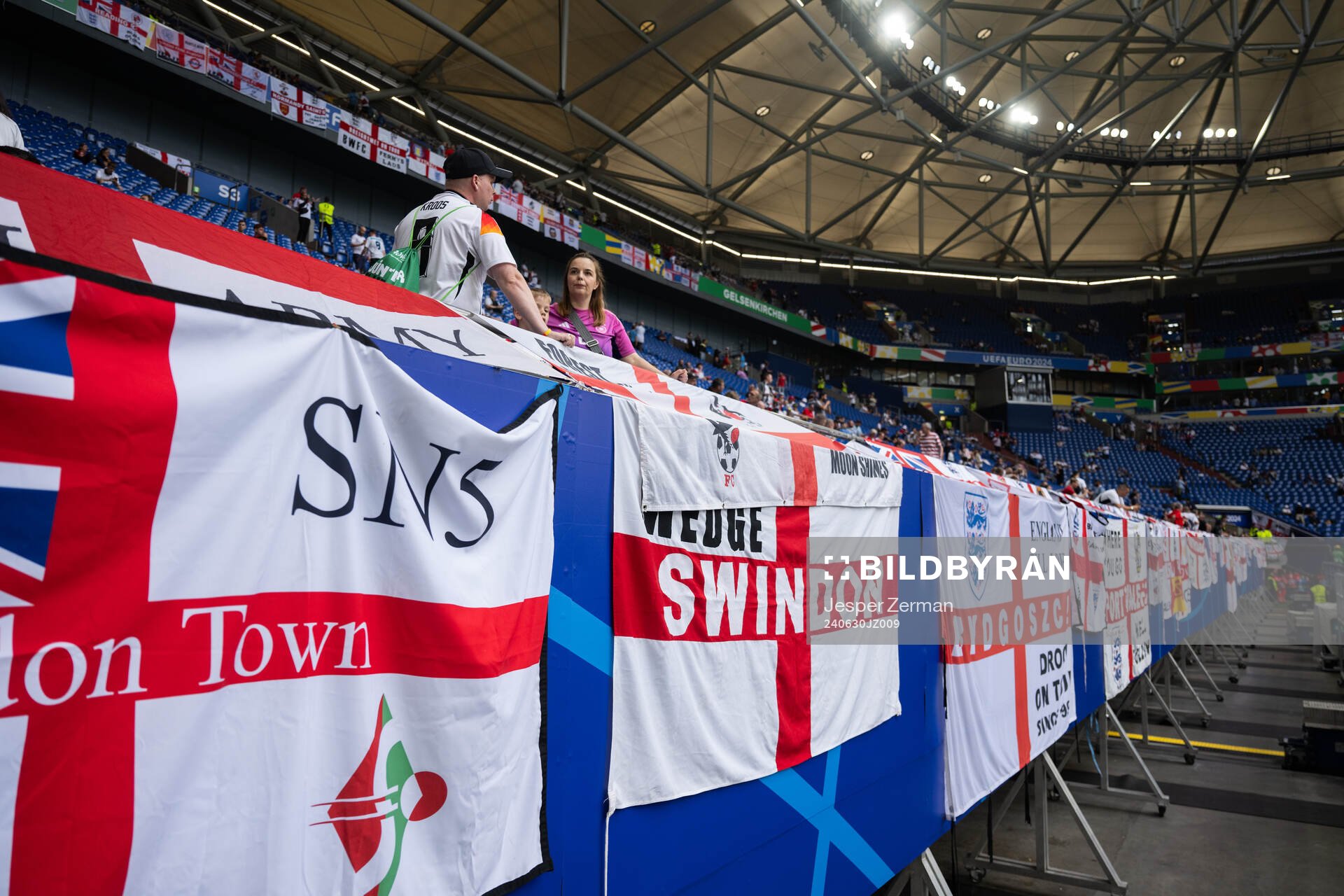 English flags