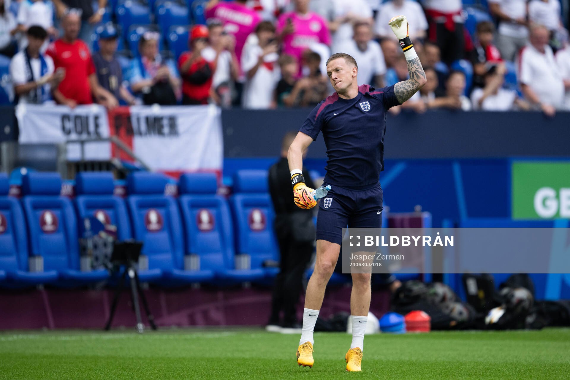 Goalkeeper Jordan Pickford of England