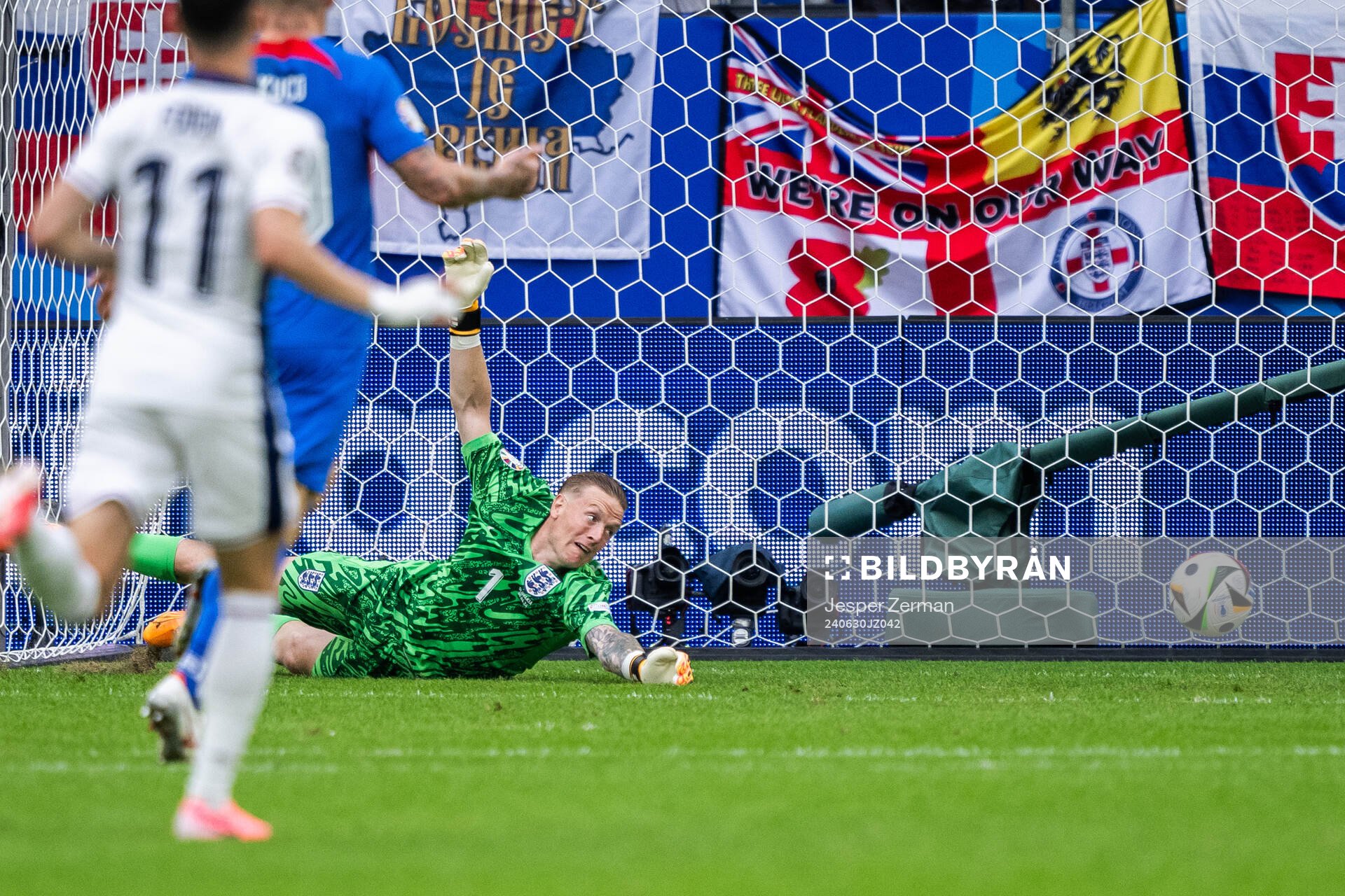 Goalkeeper Jordan Pickford of England