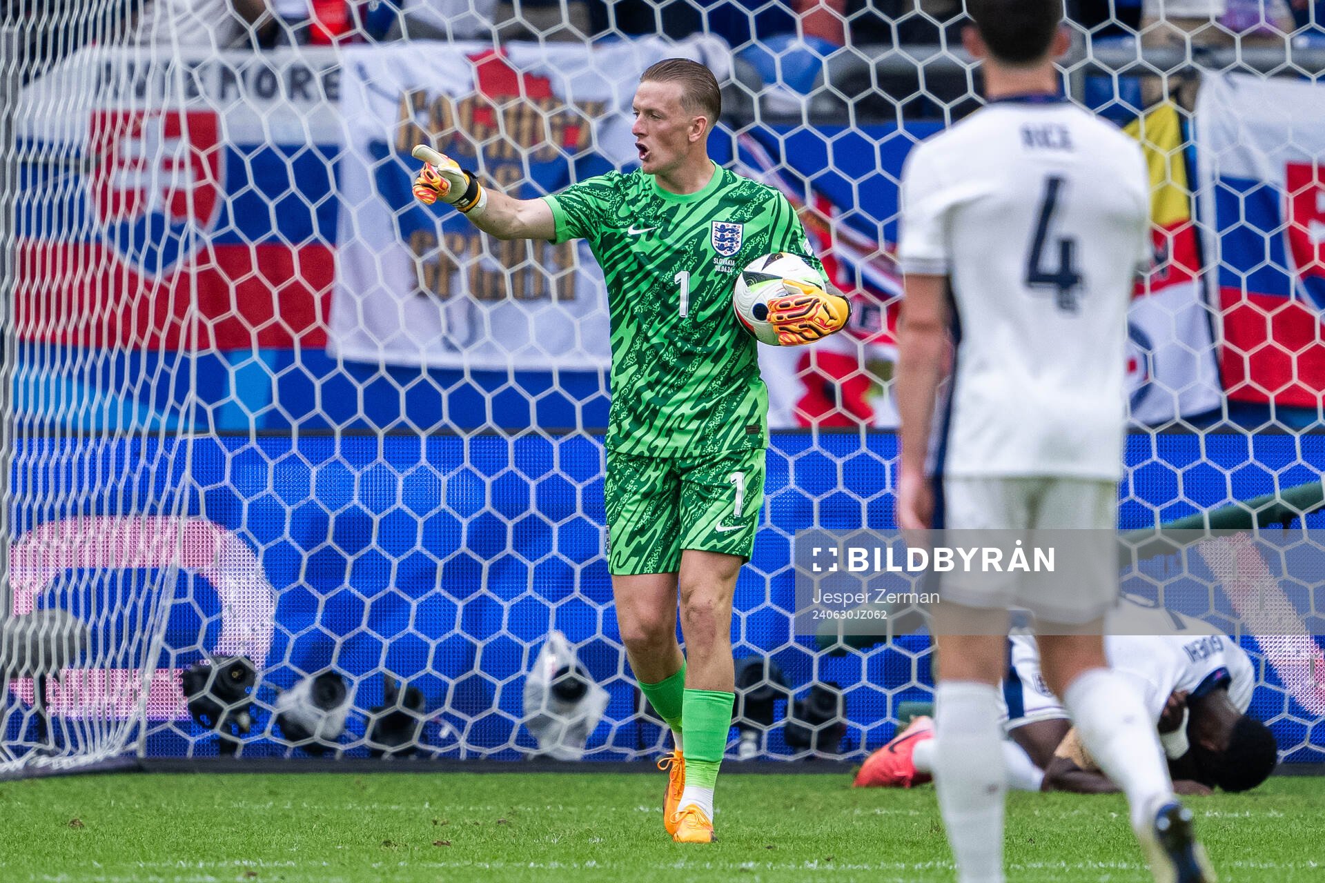 Goalkeeper Jordan Pickford of England