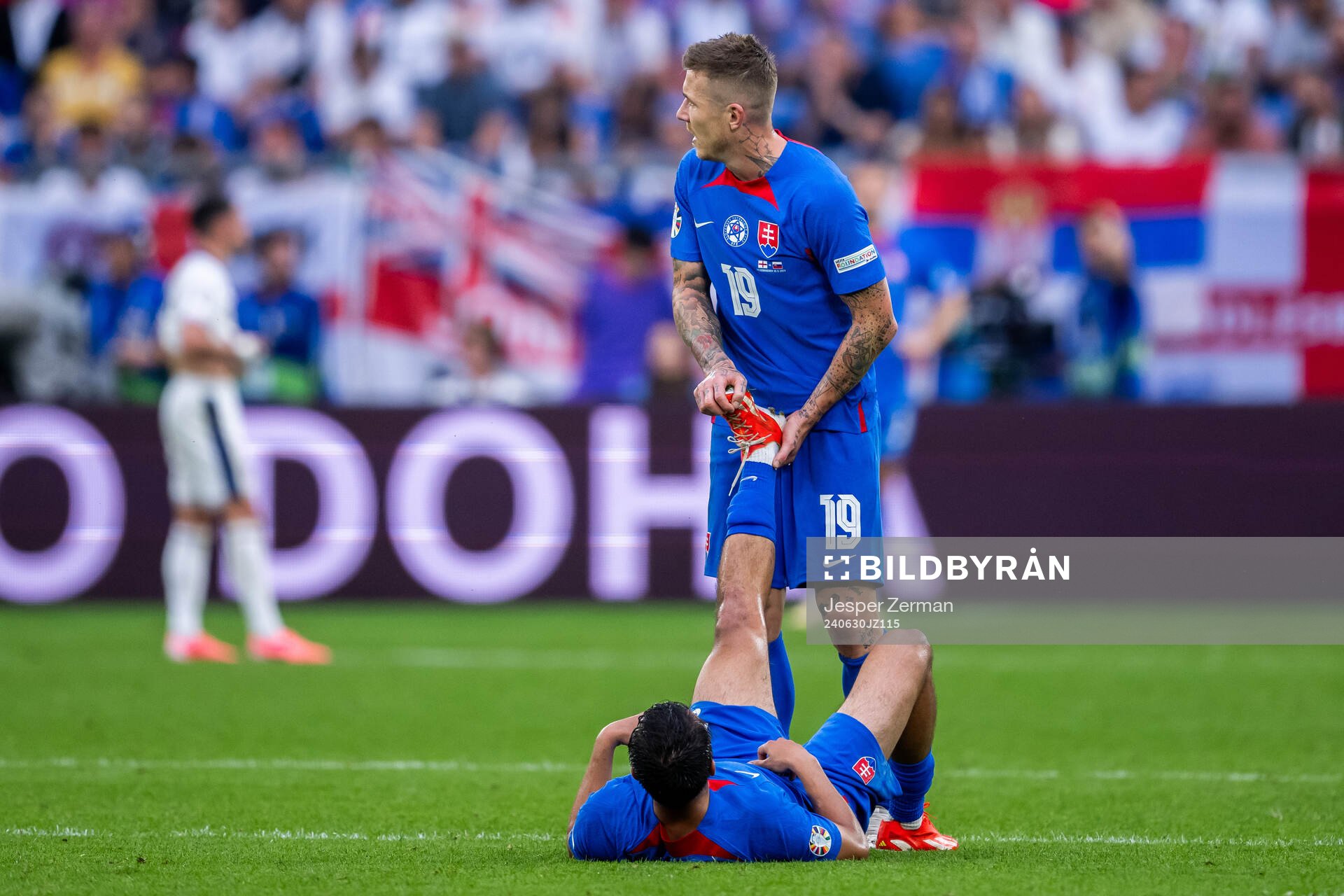 David Strelec and Juraj Kucka of Slovakia